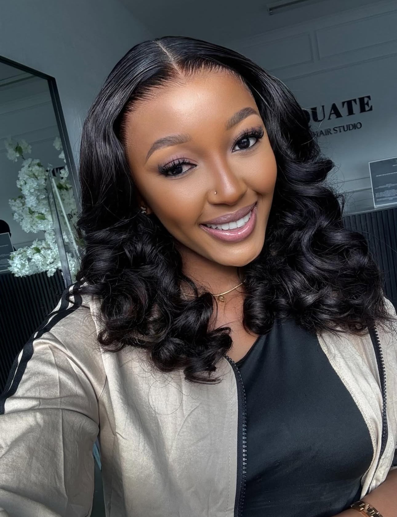 18” Soft loose wave Unit - SAMPLE WIG