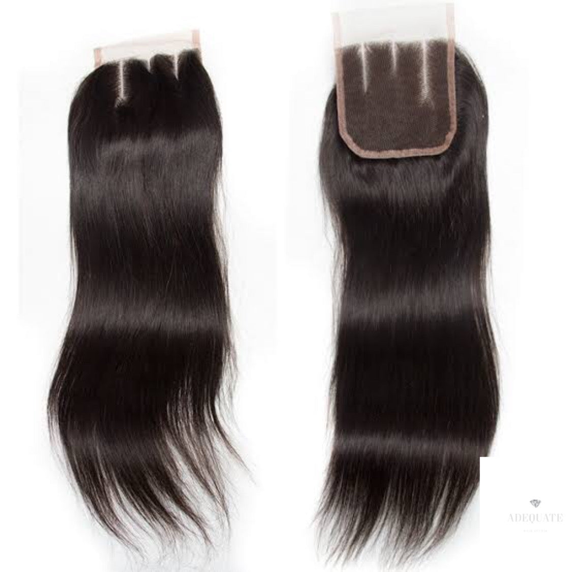 Straight hair 3 part closure
