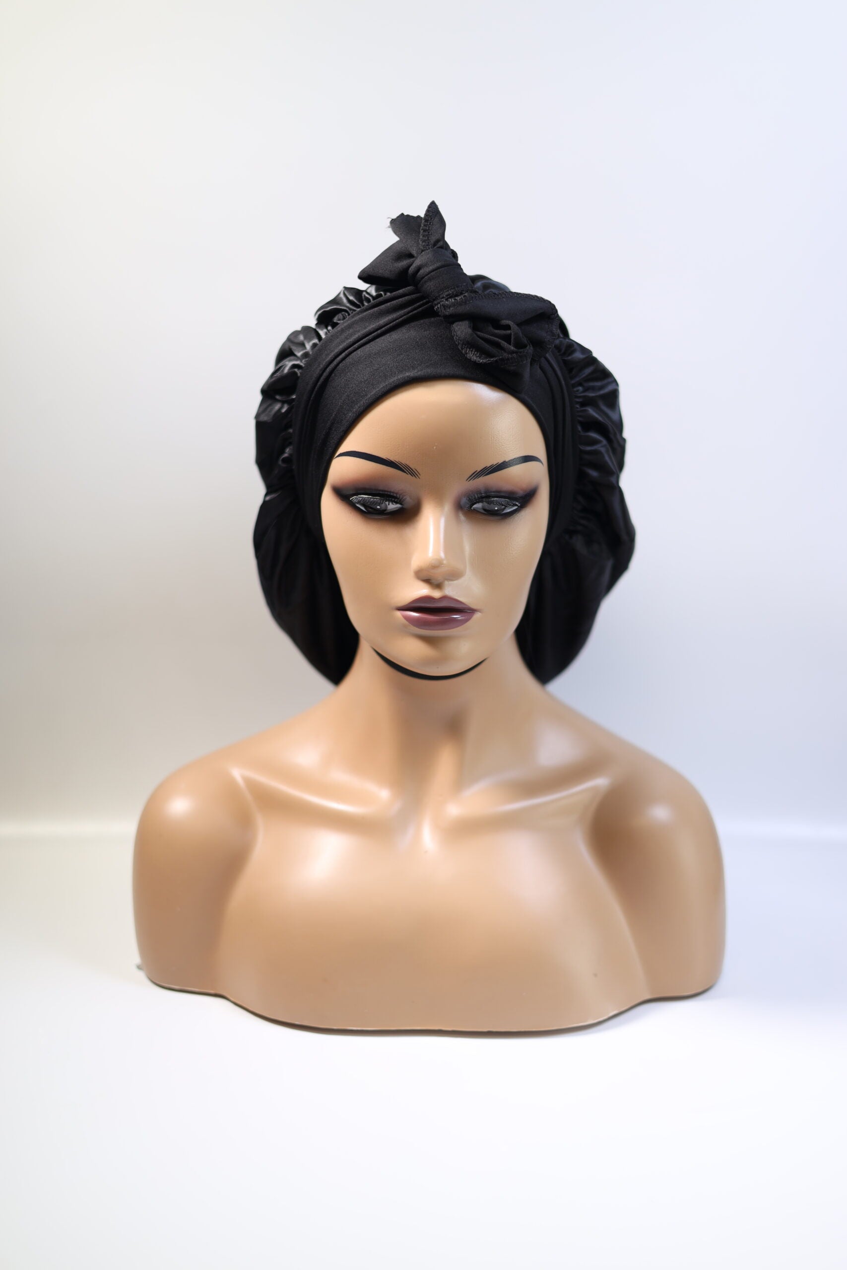 AHS Tie -On Satin Bonnet