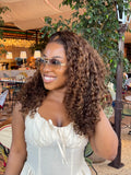 18” Curly Highlighted Unit