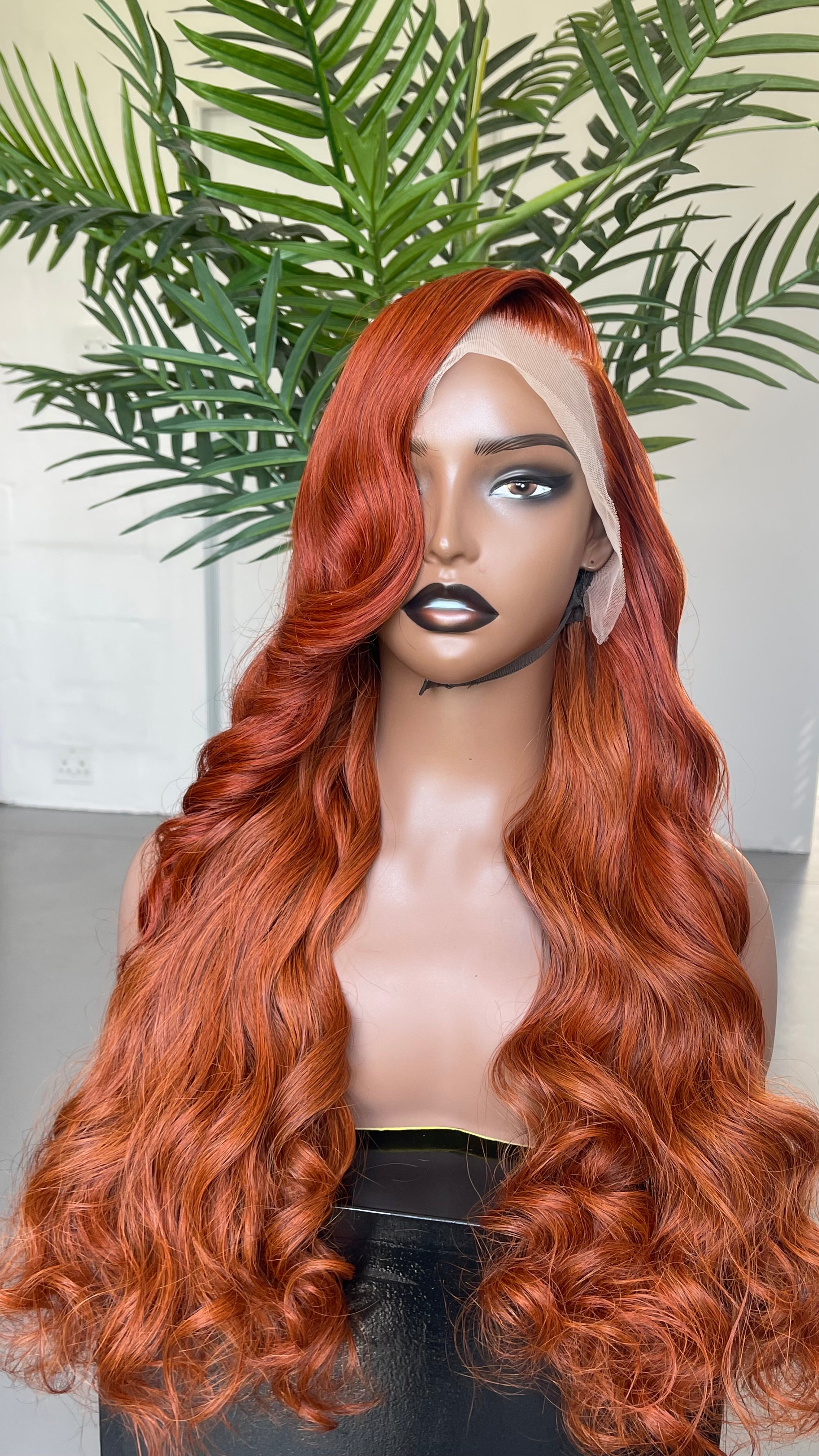 26” Soft Loose Wave Ginger Unit