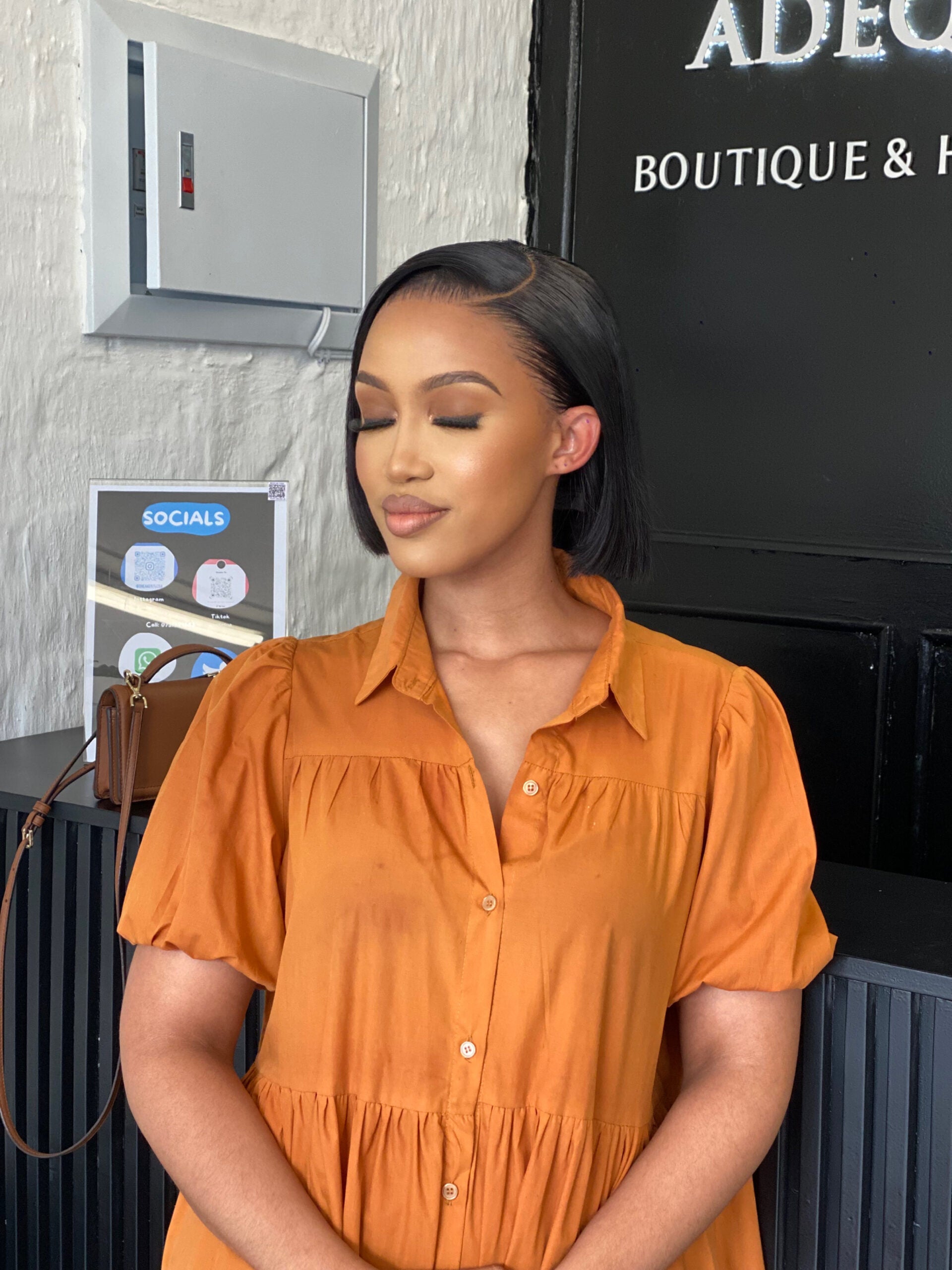 10” Double Drawn Frontal Bob