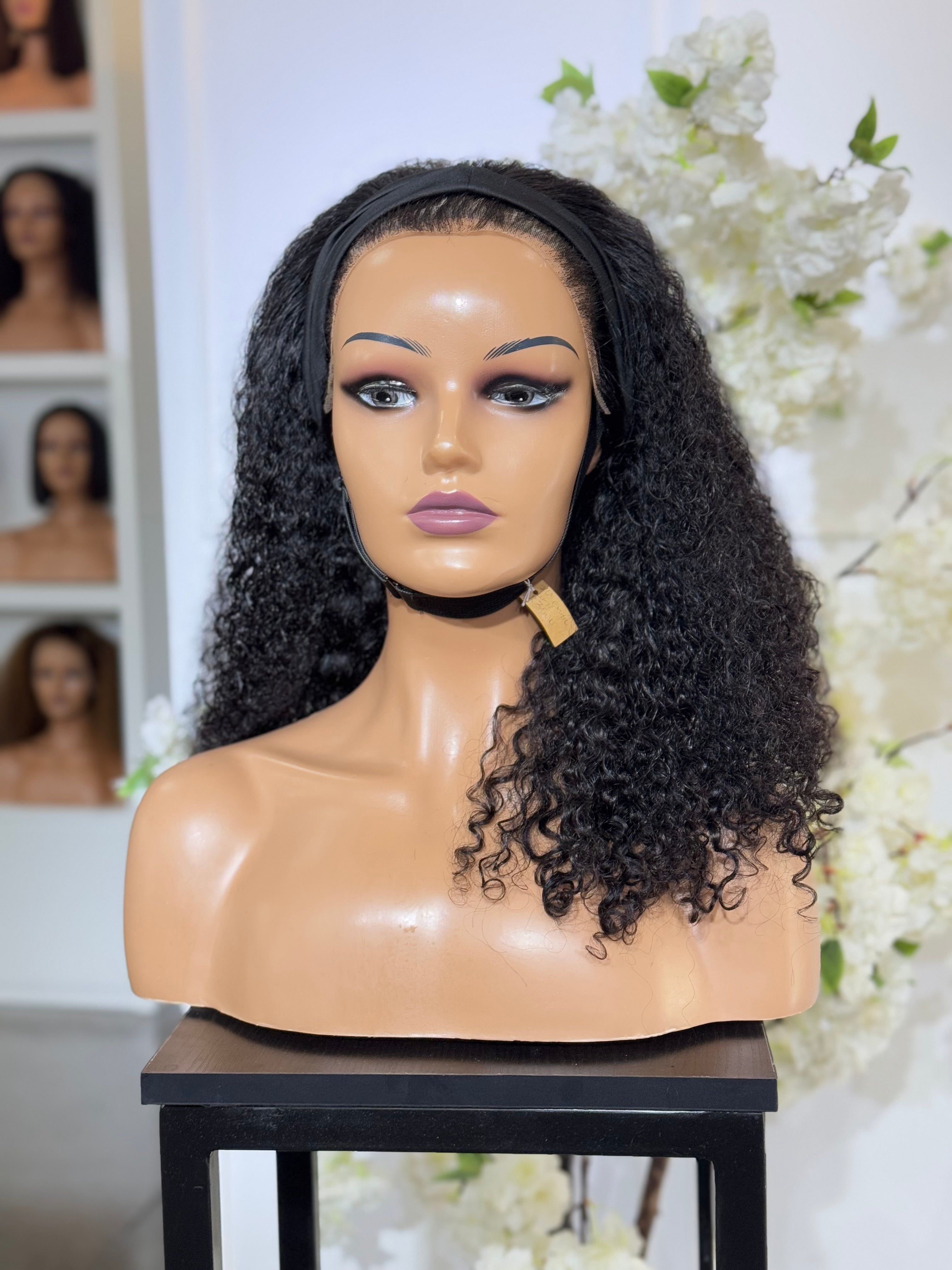20” Exotic Curl Full-frontal Unit - SAMPLE WIG