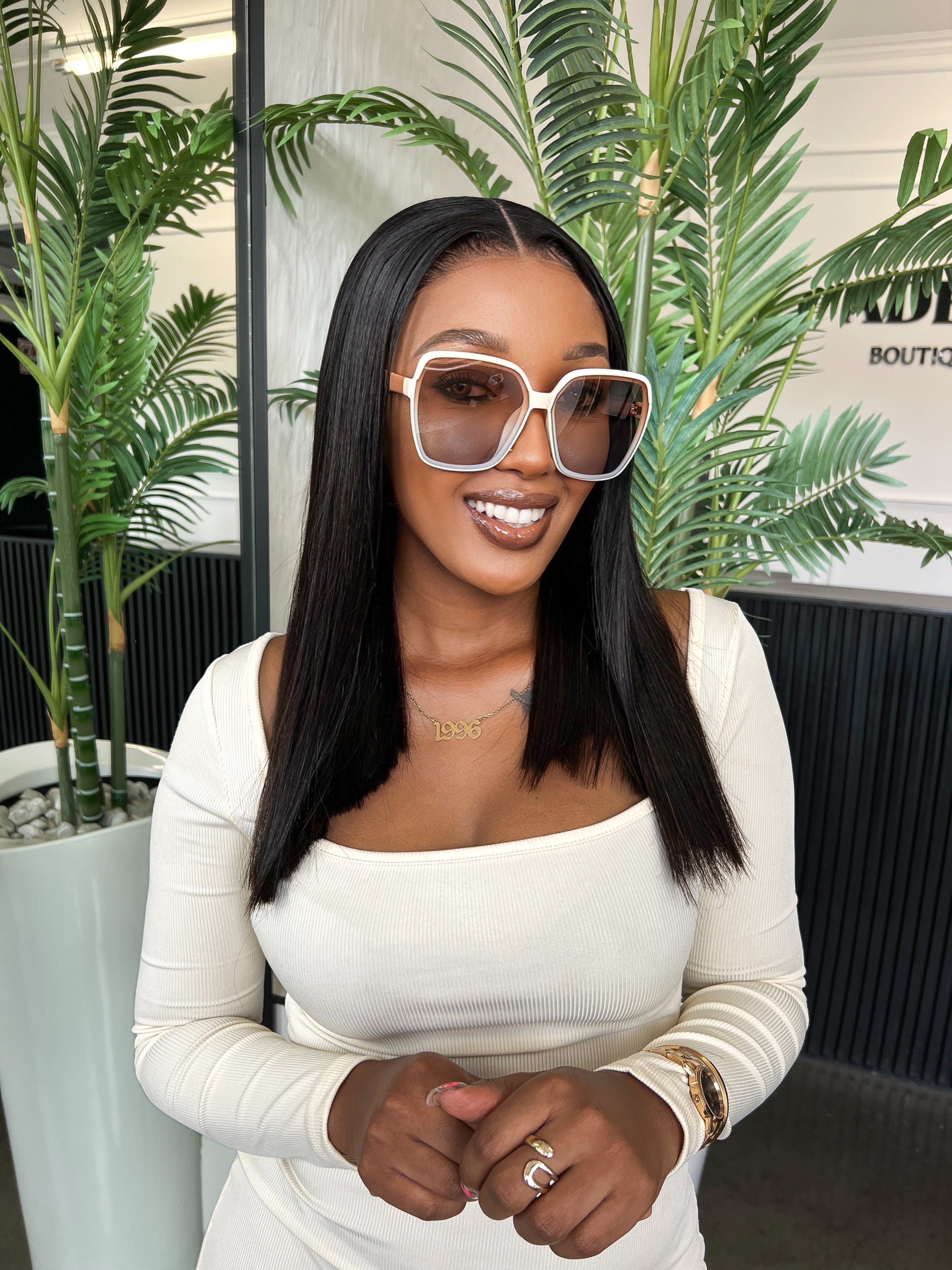 16” Vietnamese 5X5 bob - SAMPLE WIGS