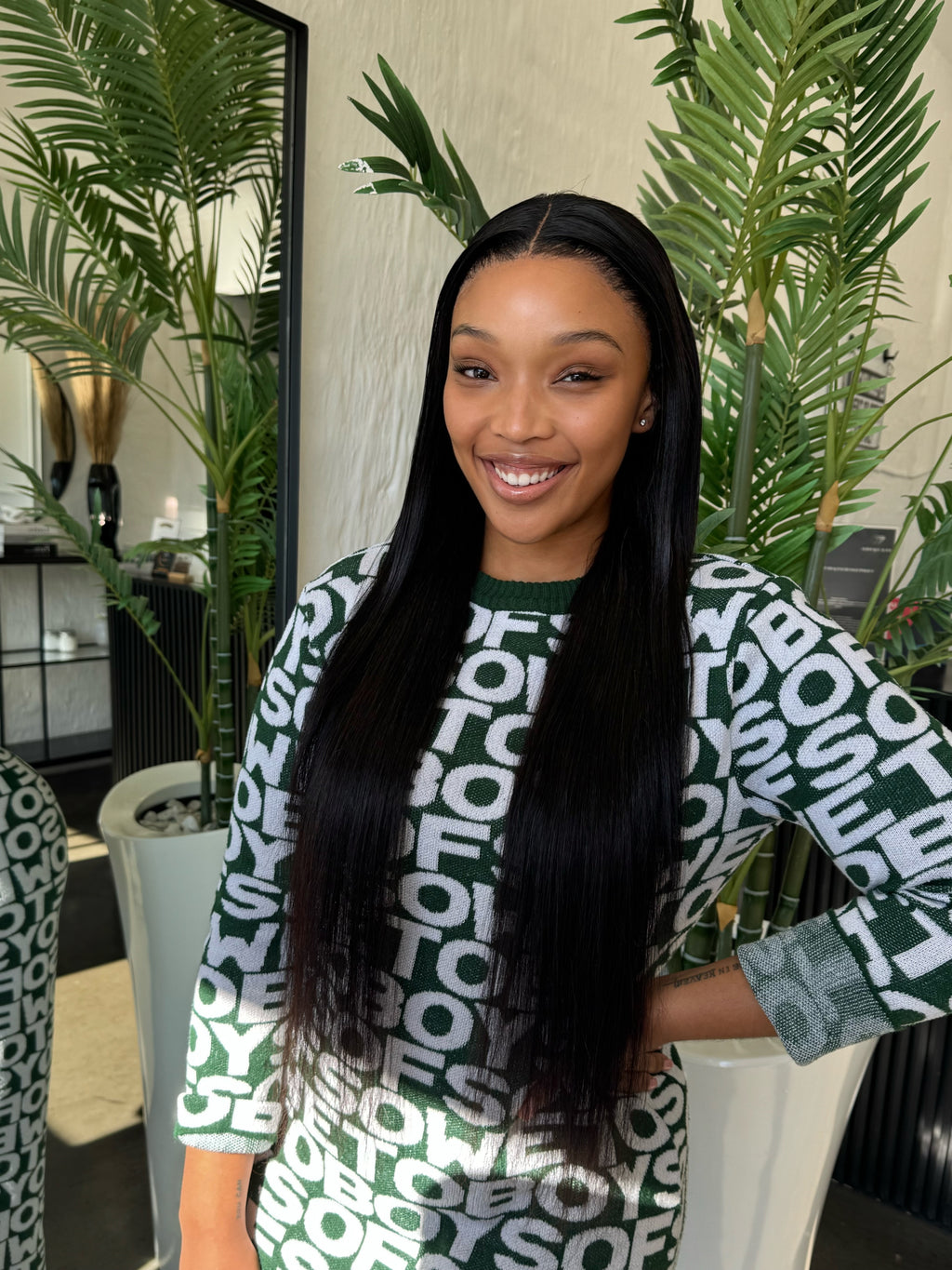 30” Straight Full-frontal - SAMPLE WIG