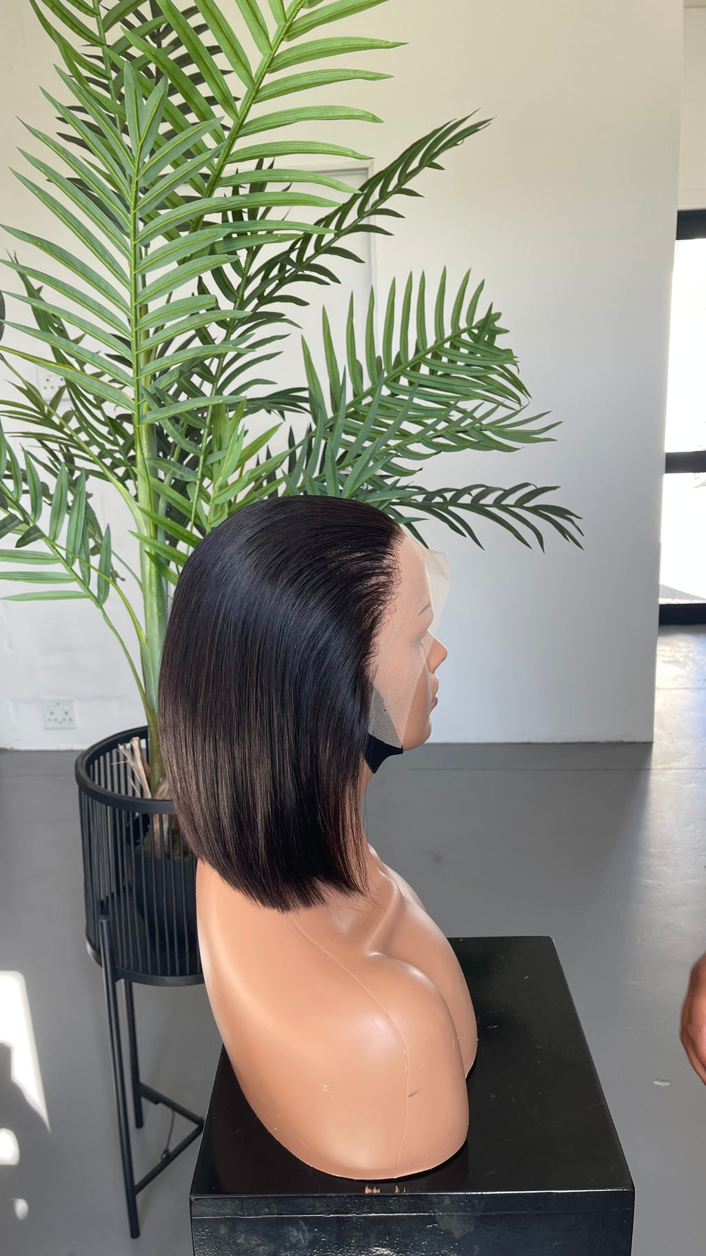 10” Double Drawn Frontal Bob