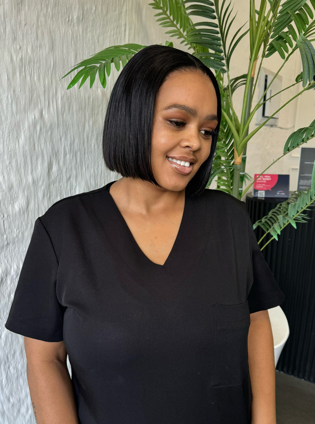 8” DD ombre bob + 8” DD 5X5 bob