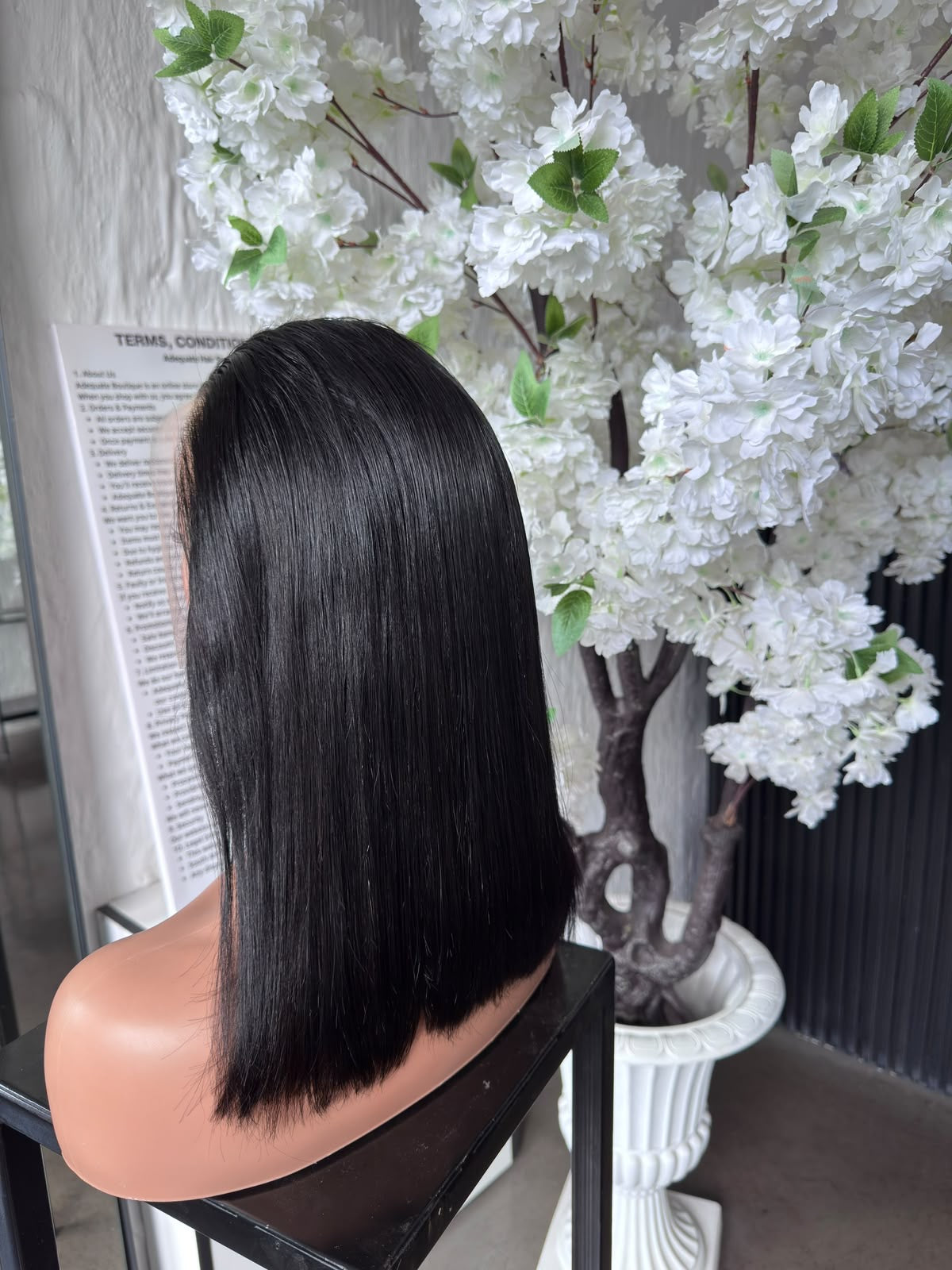 14” Double Drawn Frontal Bob - SAMPLE WIG
