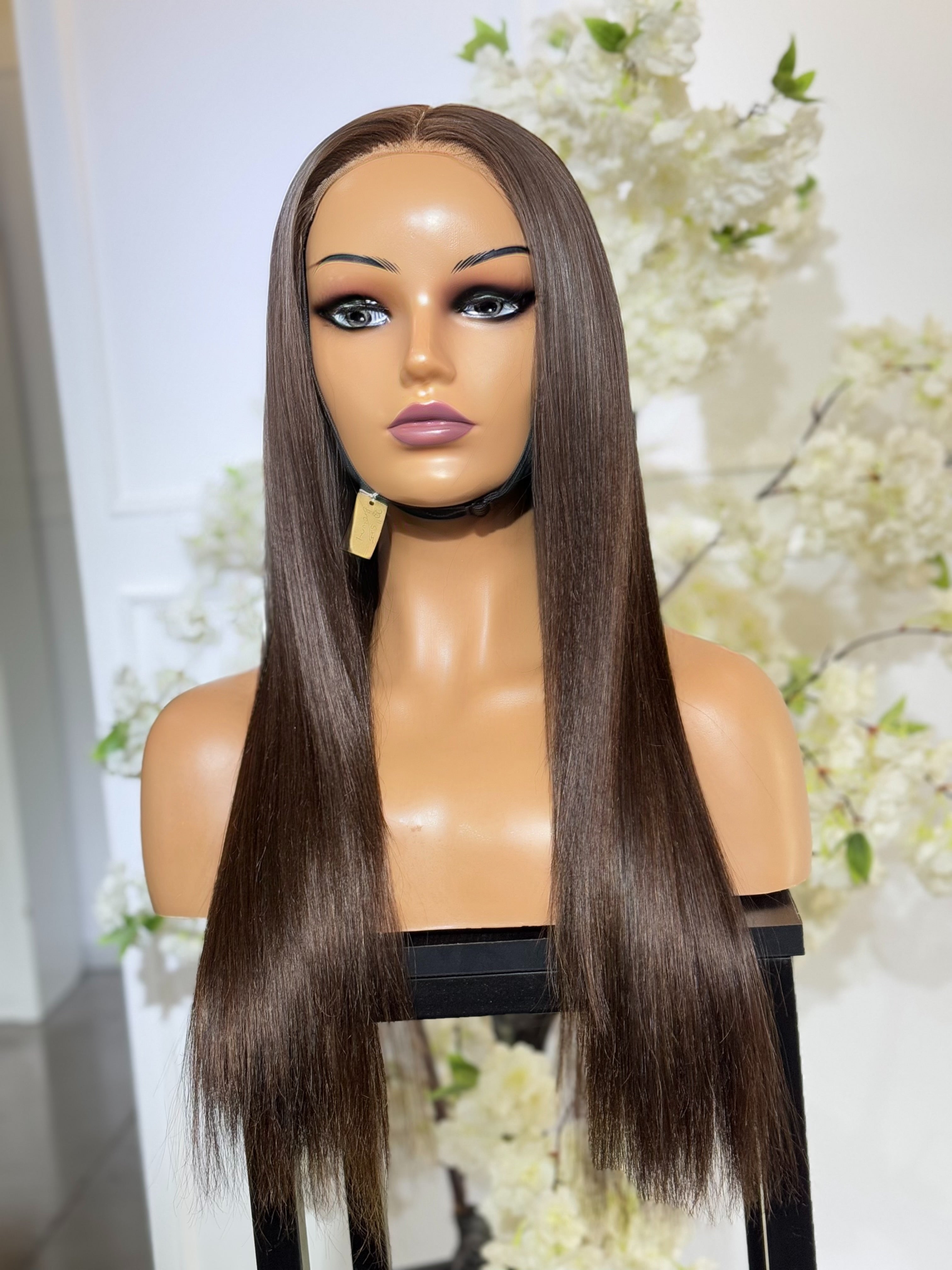 24” Straight 5X5 Browny Unit - SAMPLE WIG