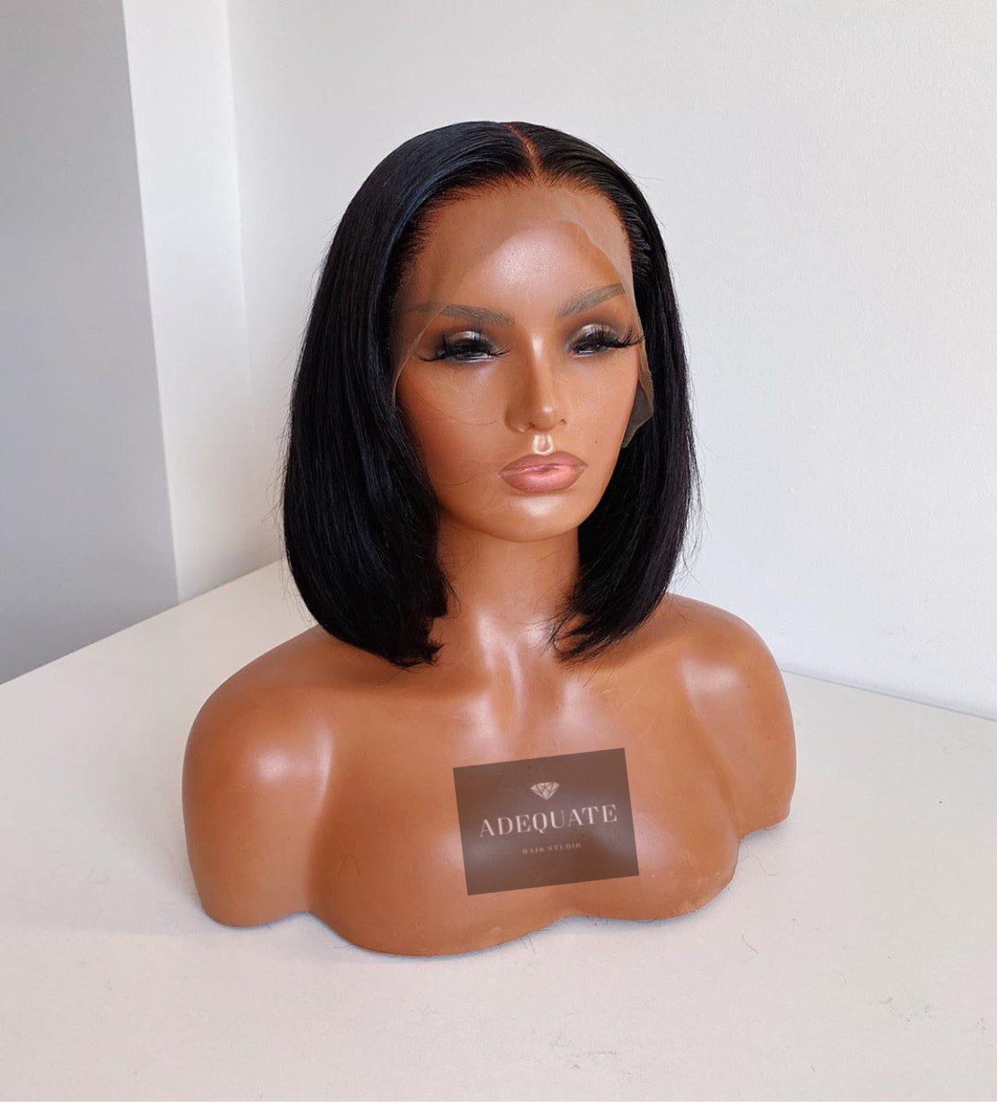 10” Full-frontal Bob - SAMPLE WIG