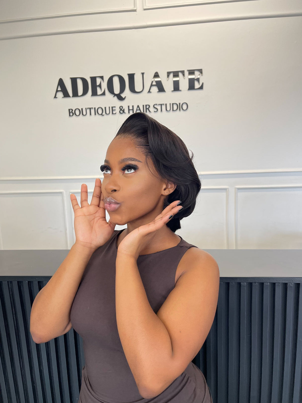 10” Lagos hairline Frontal bob