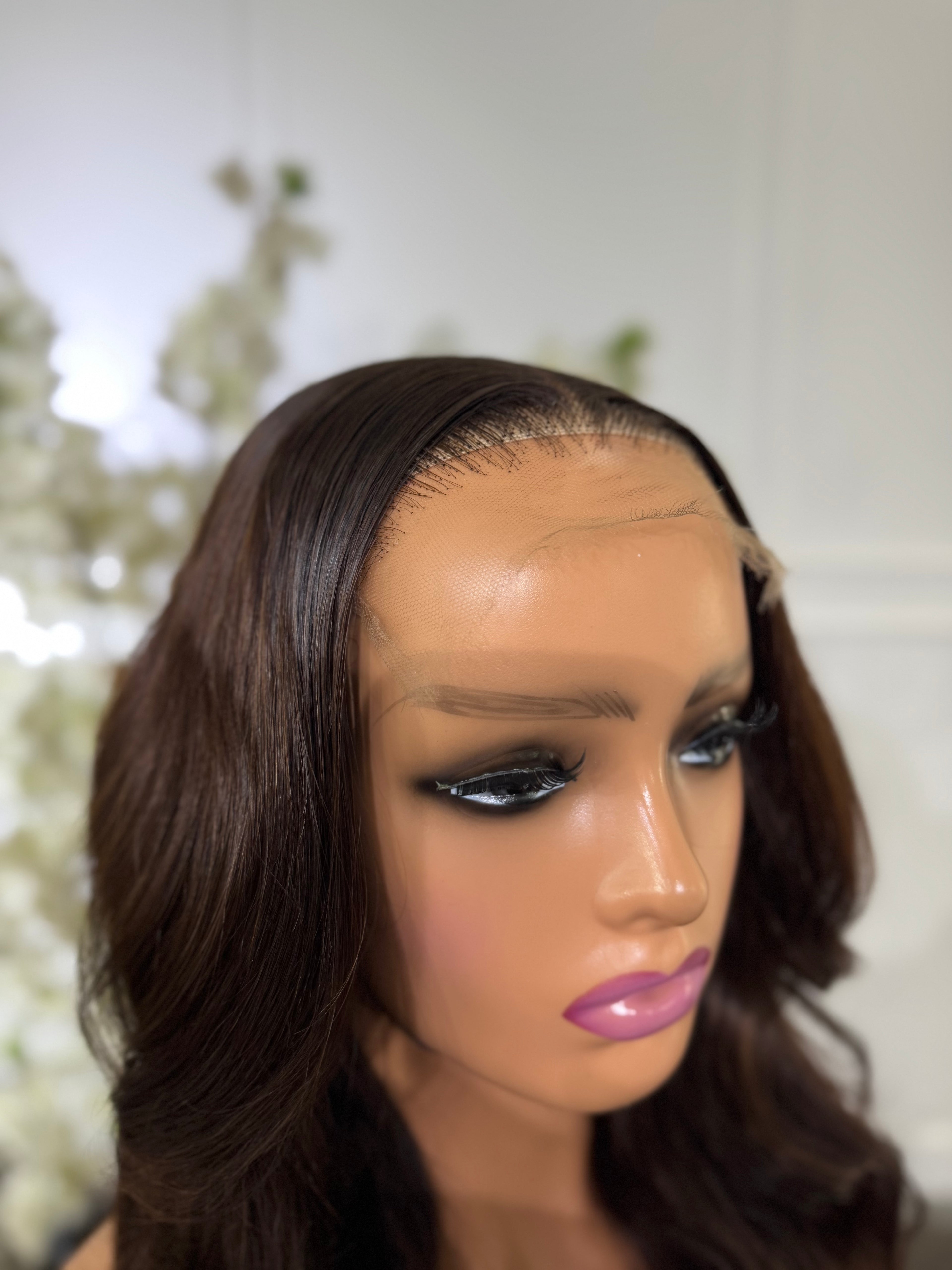 22” Choco latte Glueless Unit