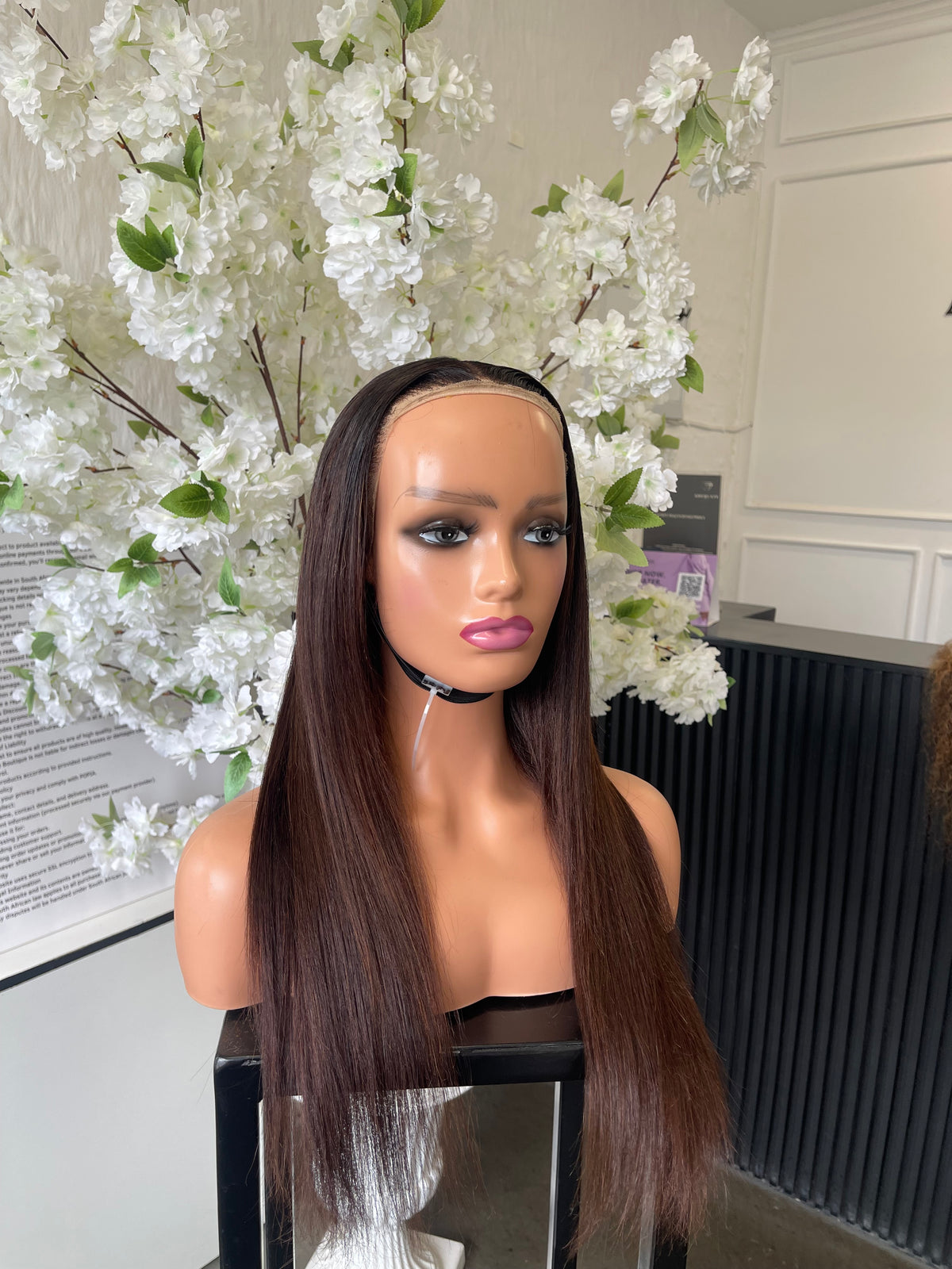 18” Ombre frontal - SAMPLE WIG