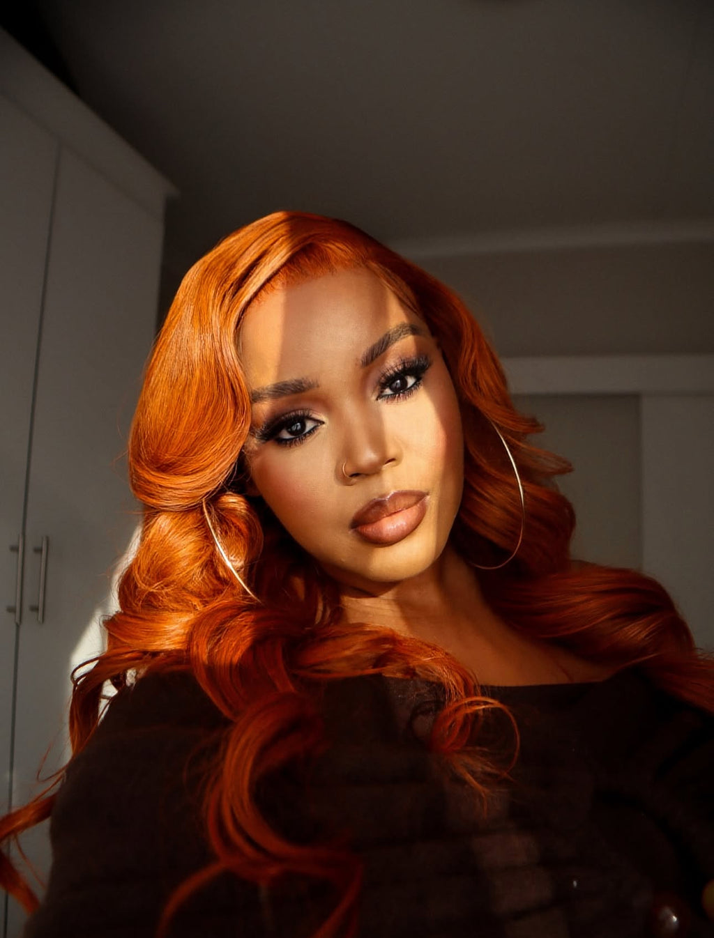 26” Soft Loose Wave Ginger Unit