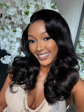 18” Natural Bouncy Unit - SAMPLE WIG