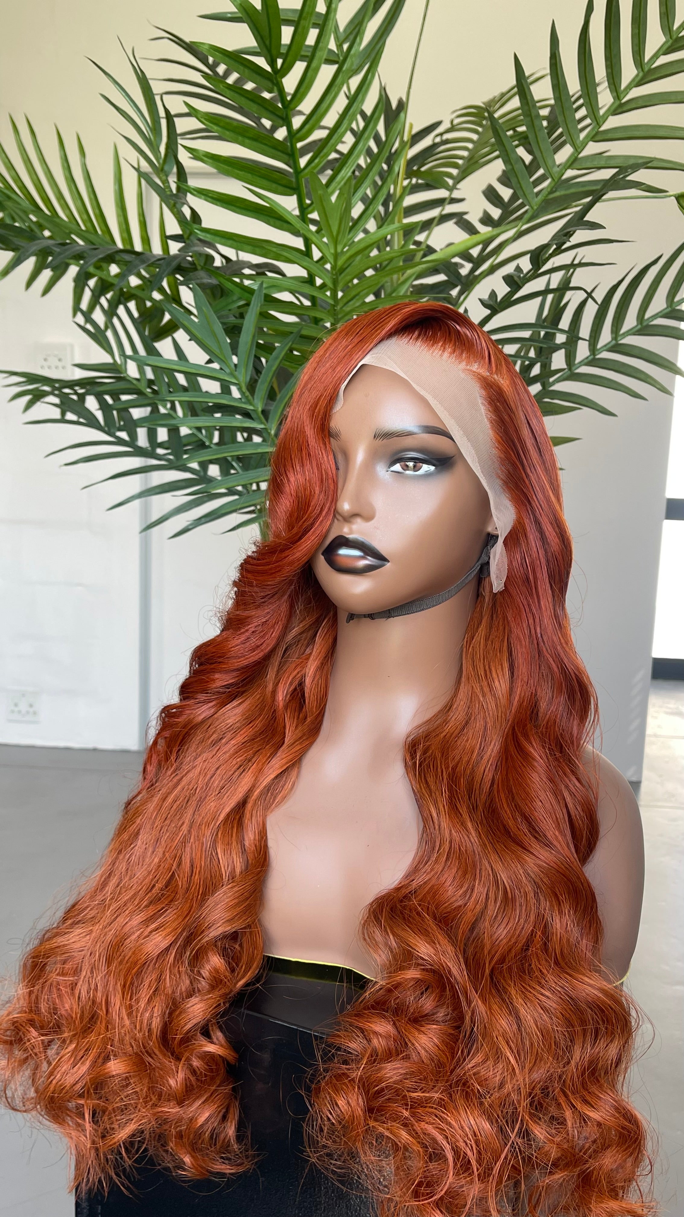 26” Soft Loose Wave Ginger Unit