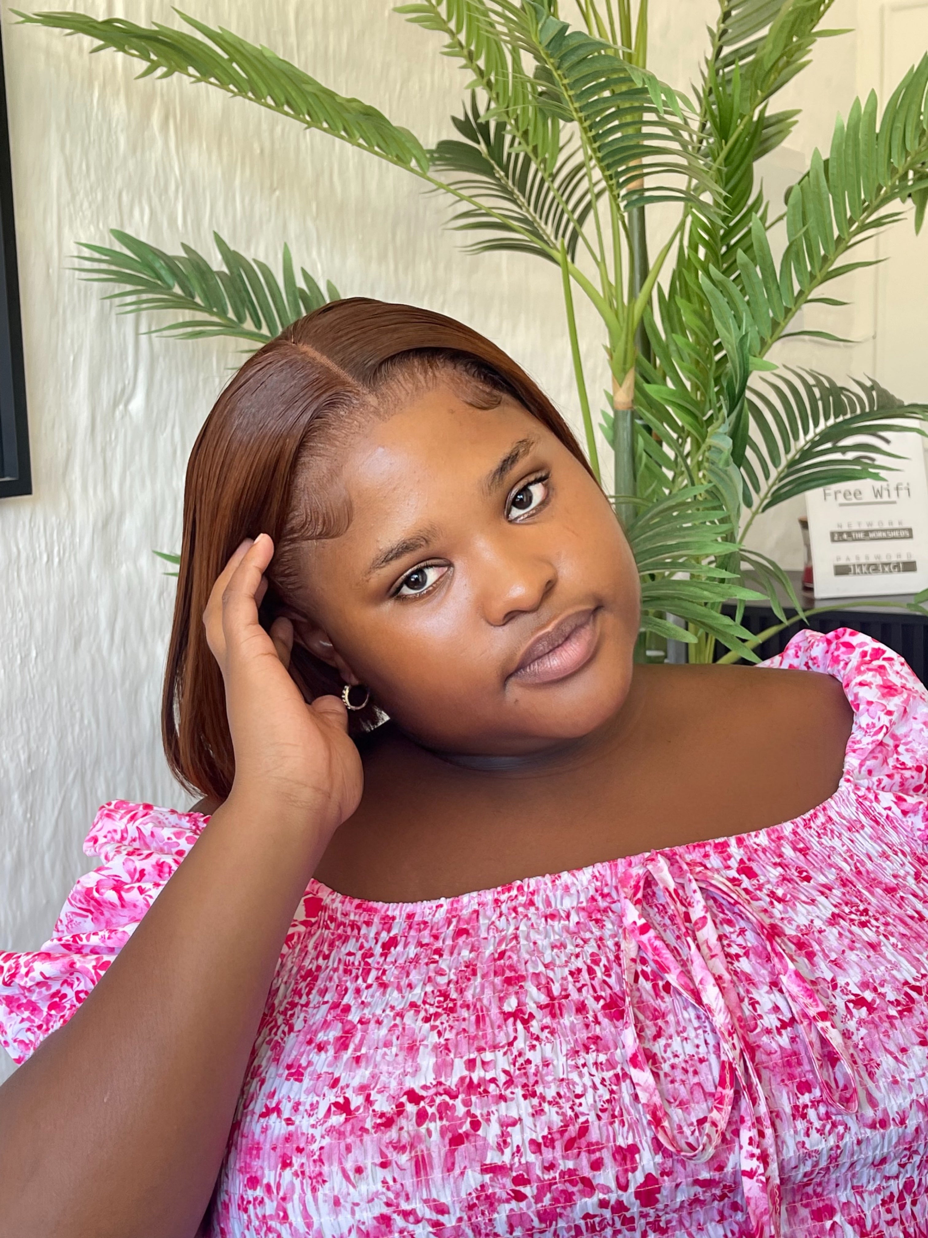 10” Cinnamon Frontal bob