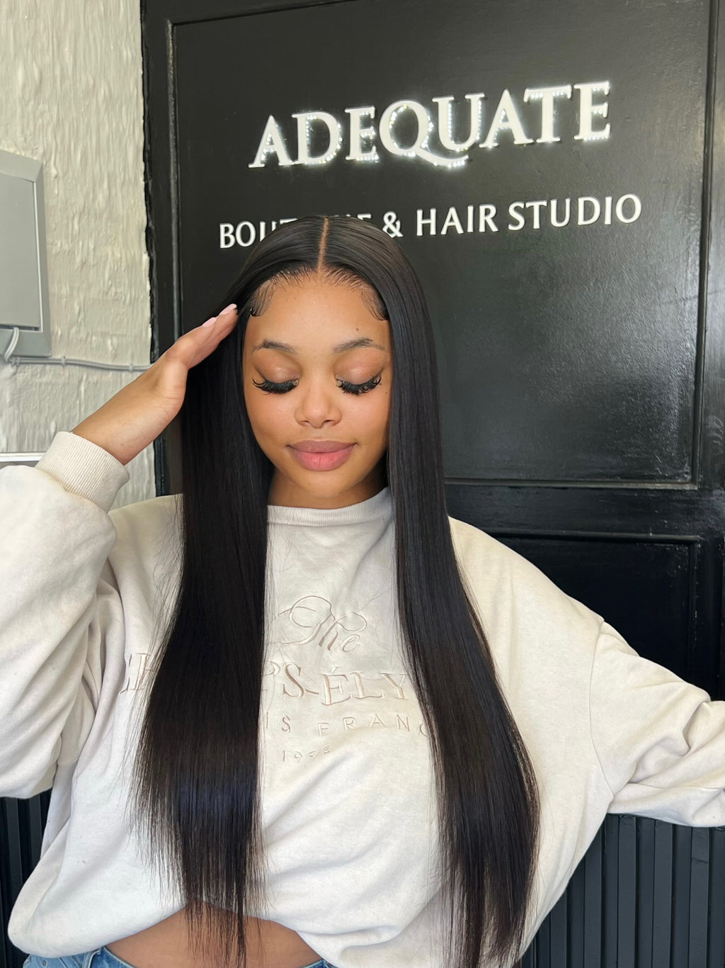 Straight 5X5 HD lace wigs