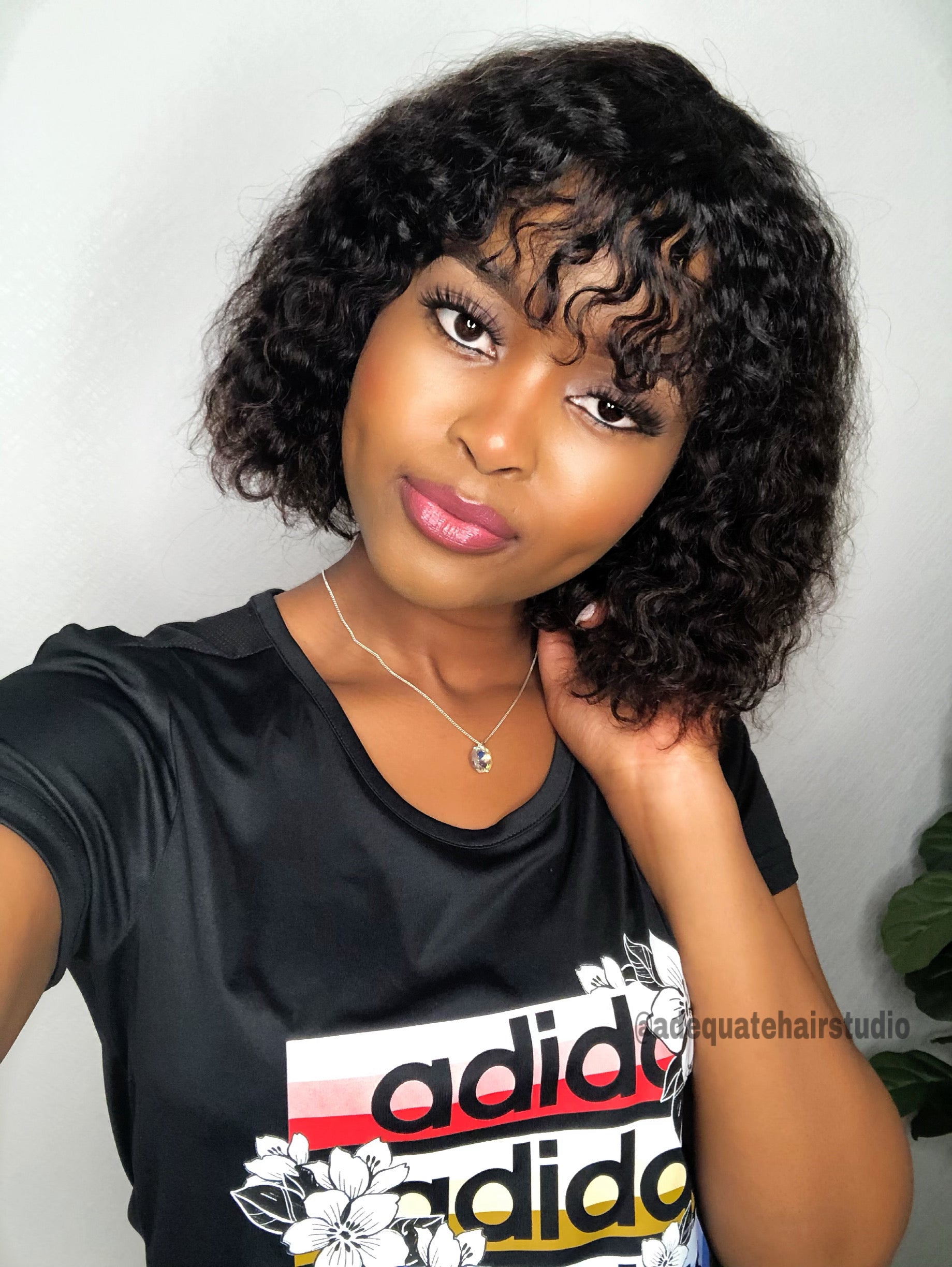 Curly Fringe - SAMPLE WIG