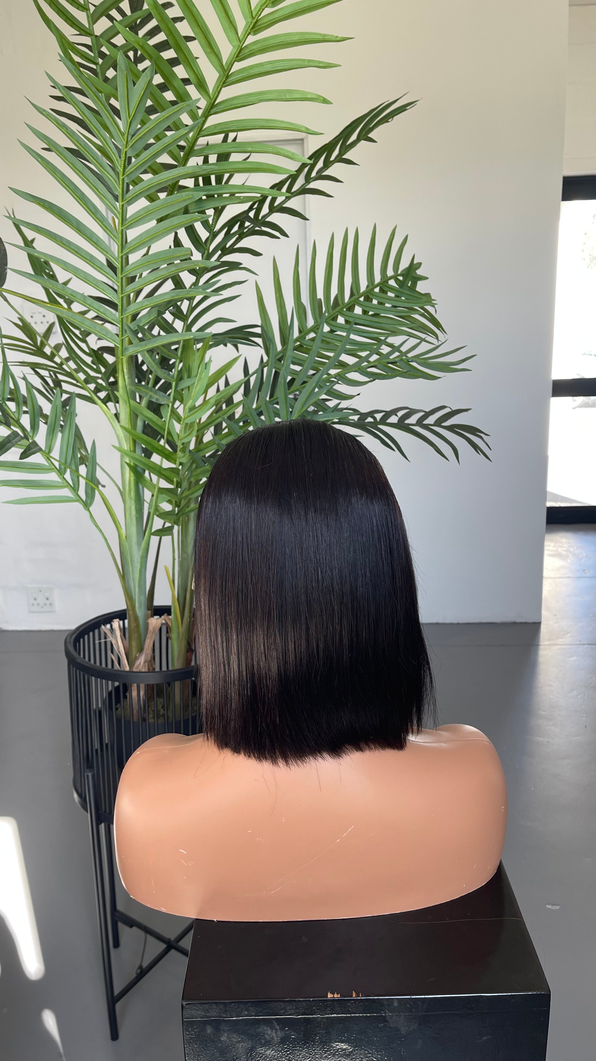 10” Double Drawn Frontal Bob