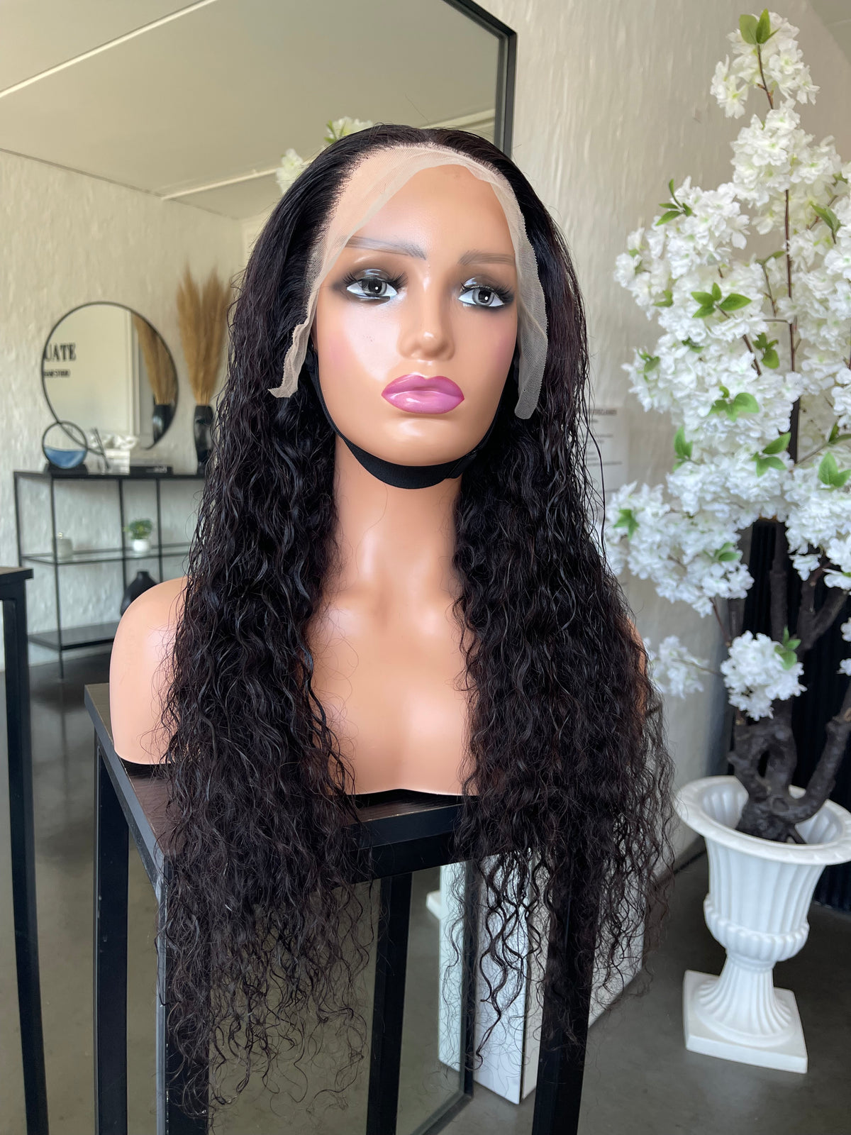 22” Curly Frontal - SAMPLE WIG