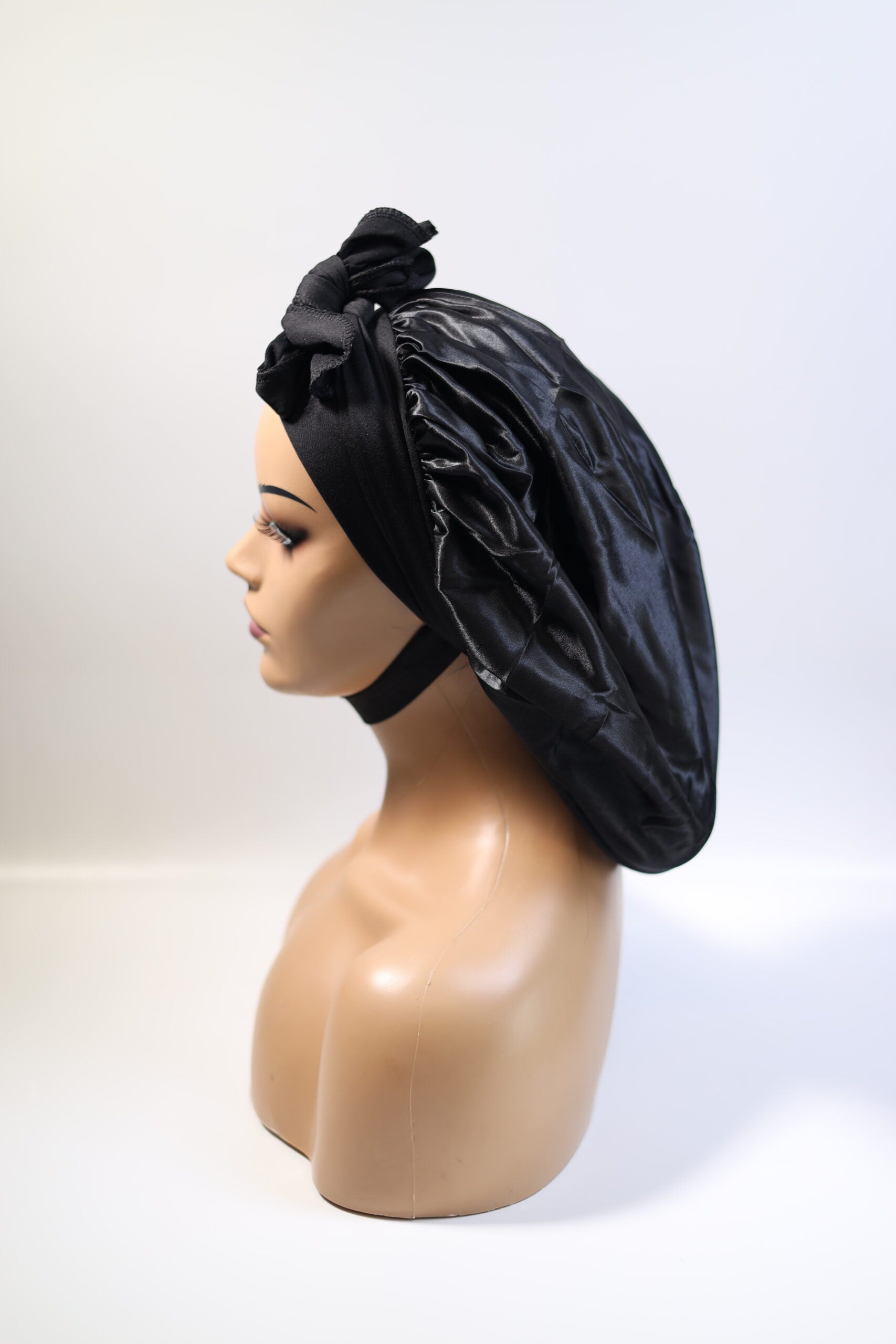 AHS Tie -On Satin Bonnet