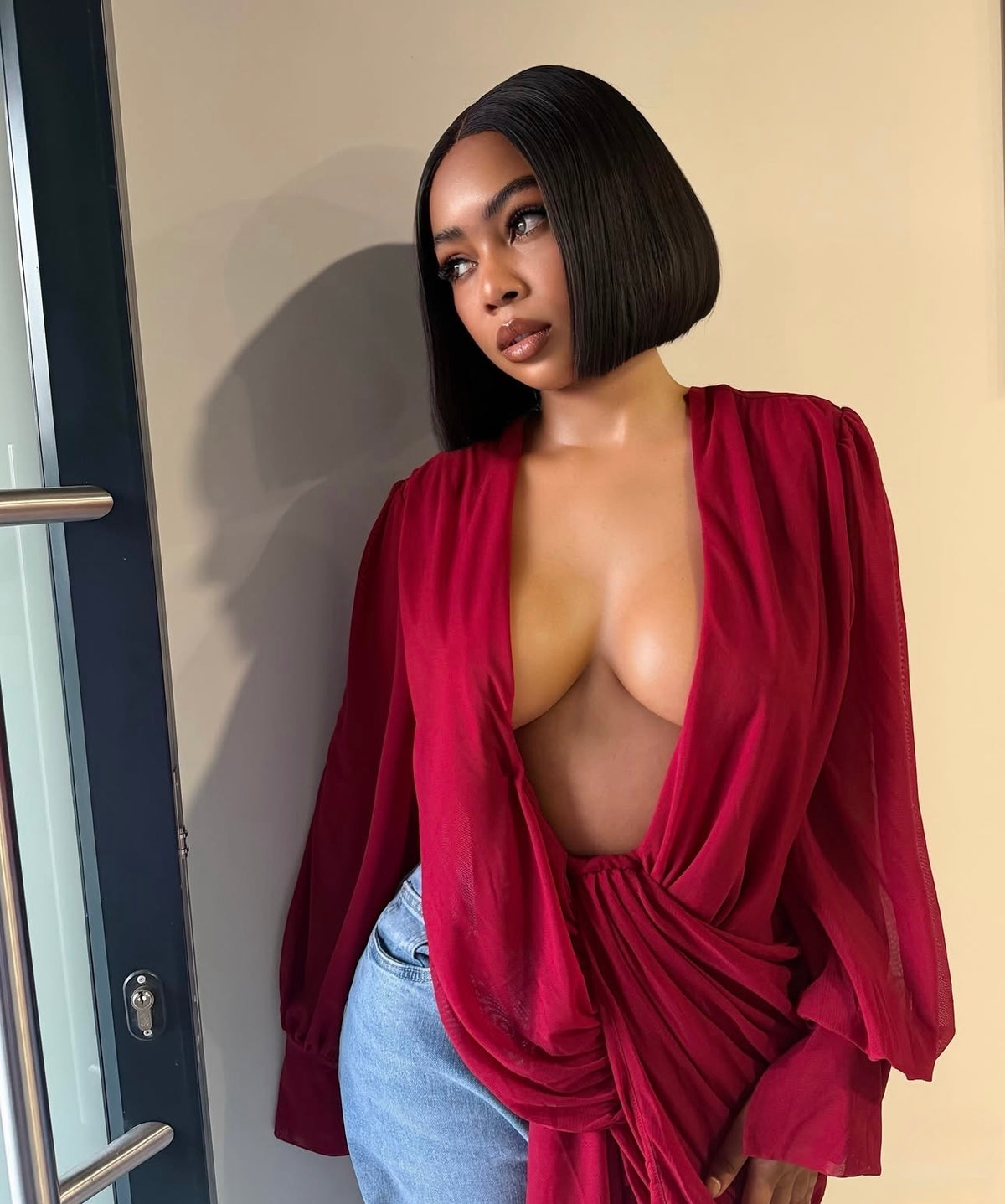 8” 2X6 Glueless Bob
