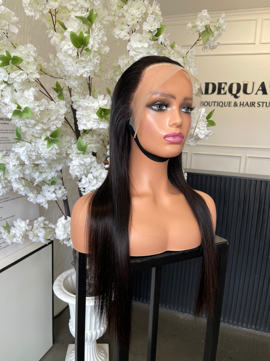 20” Straight Frontal - SAMPLE WIG