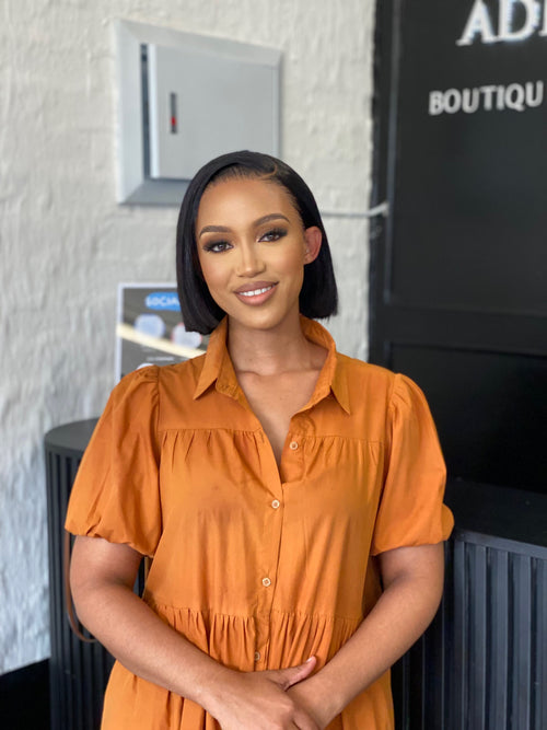 10” Double Drawn Frontal Bob