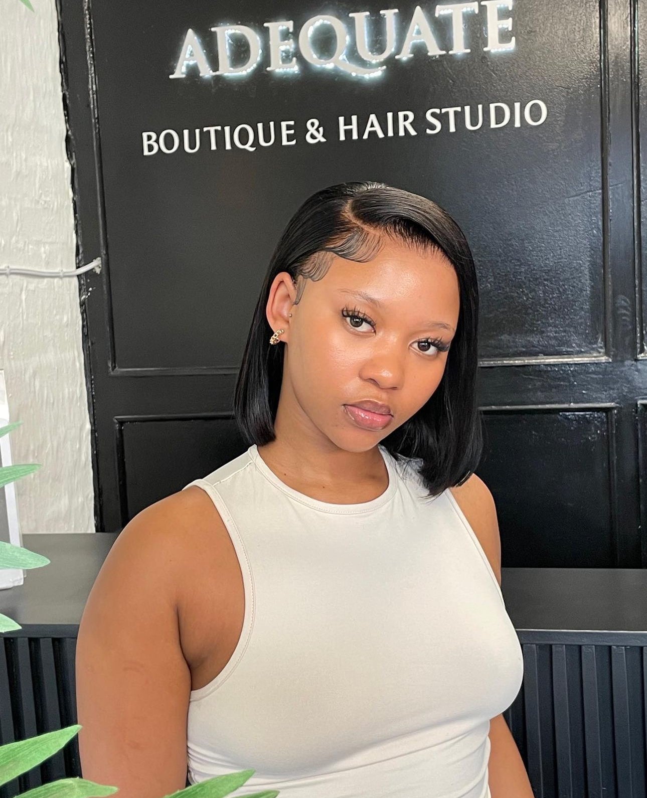 12” Double Drawn Frontal Bob