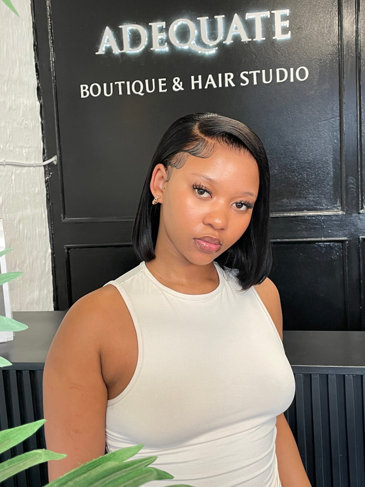 12” Double Drawn Frontal Bob