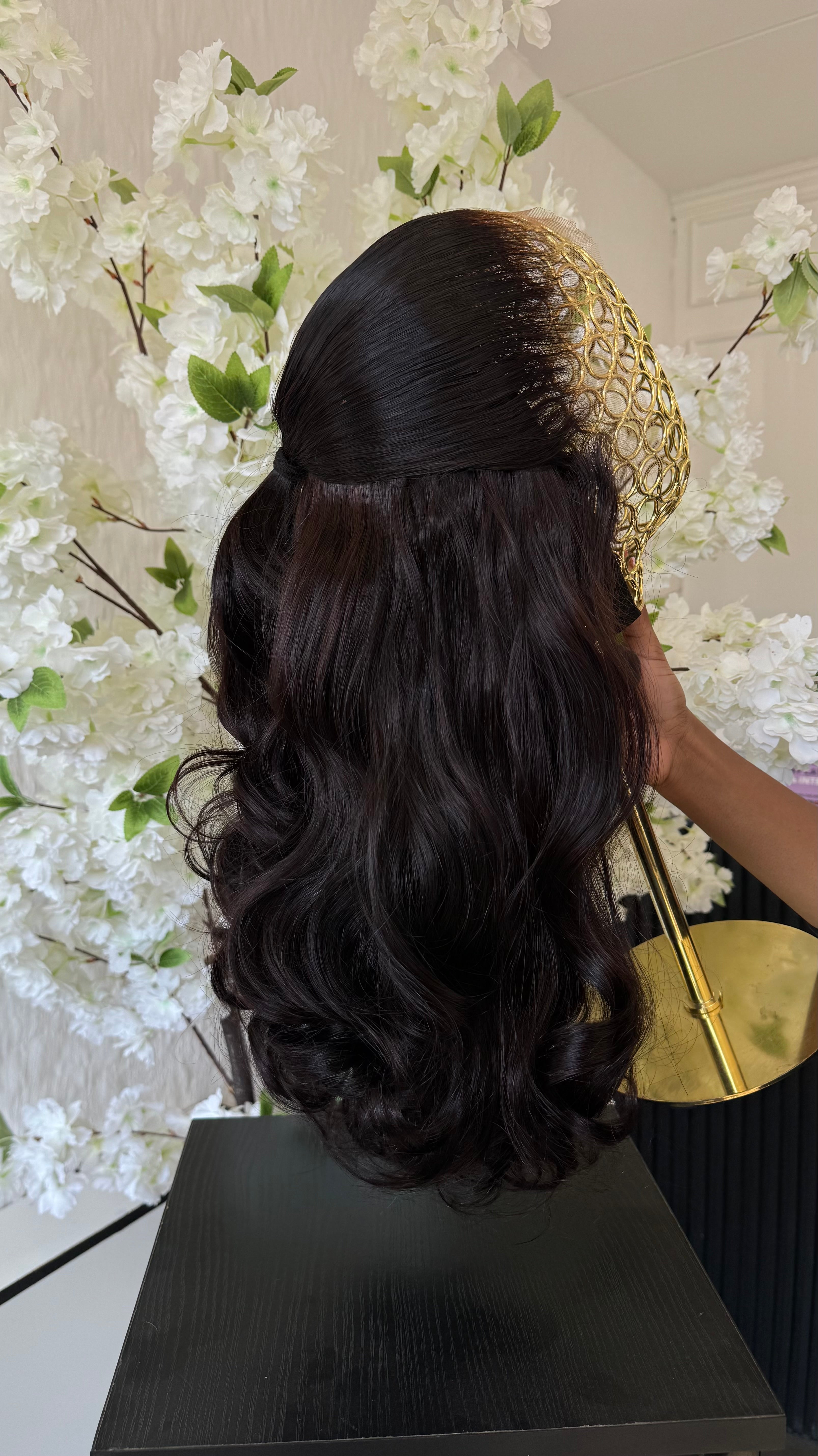 22” Soft Bouncy HD Unit (with natural Lagos hairline)