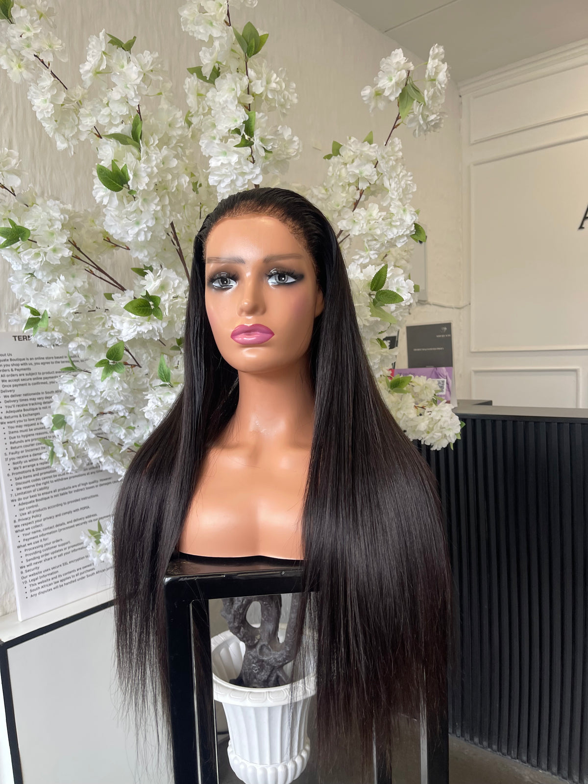 26” Straight HD - SAMPLE WIG