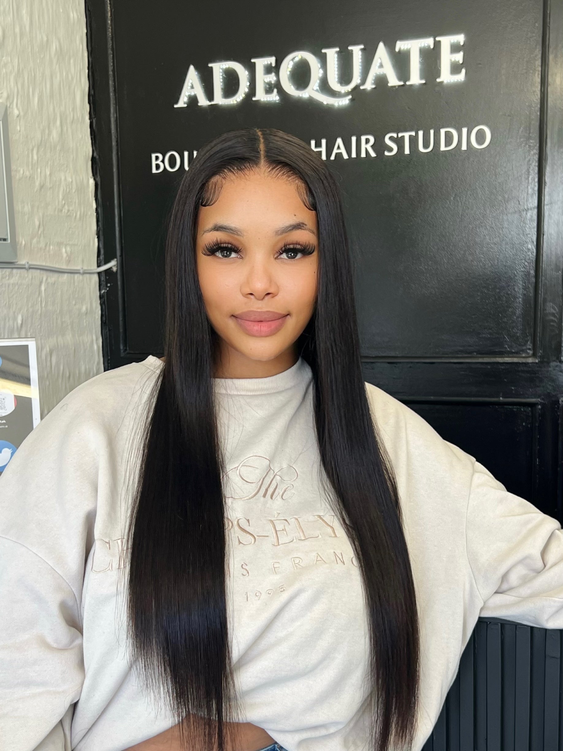 Straight 5X5 HD lace wigs
