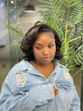 10” Straight Full-frontal bob - SAMPLE WIG