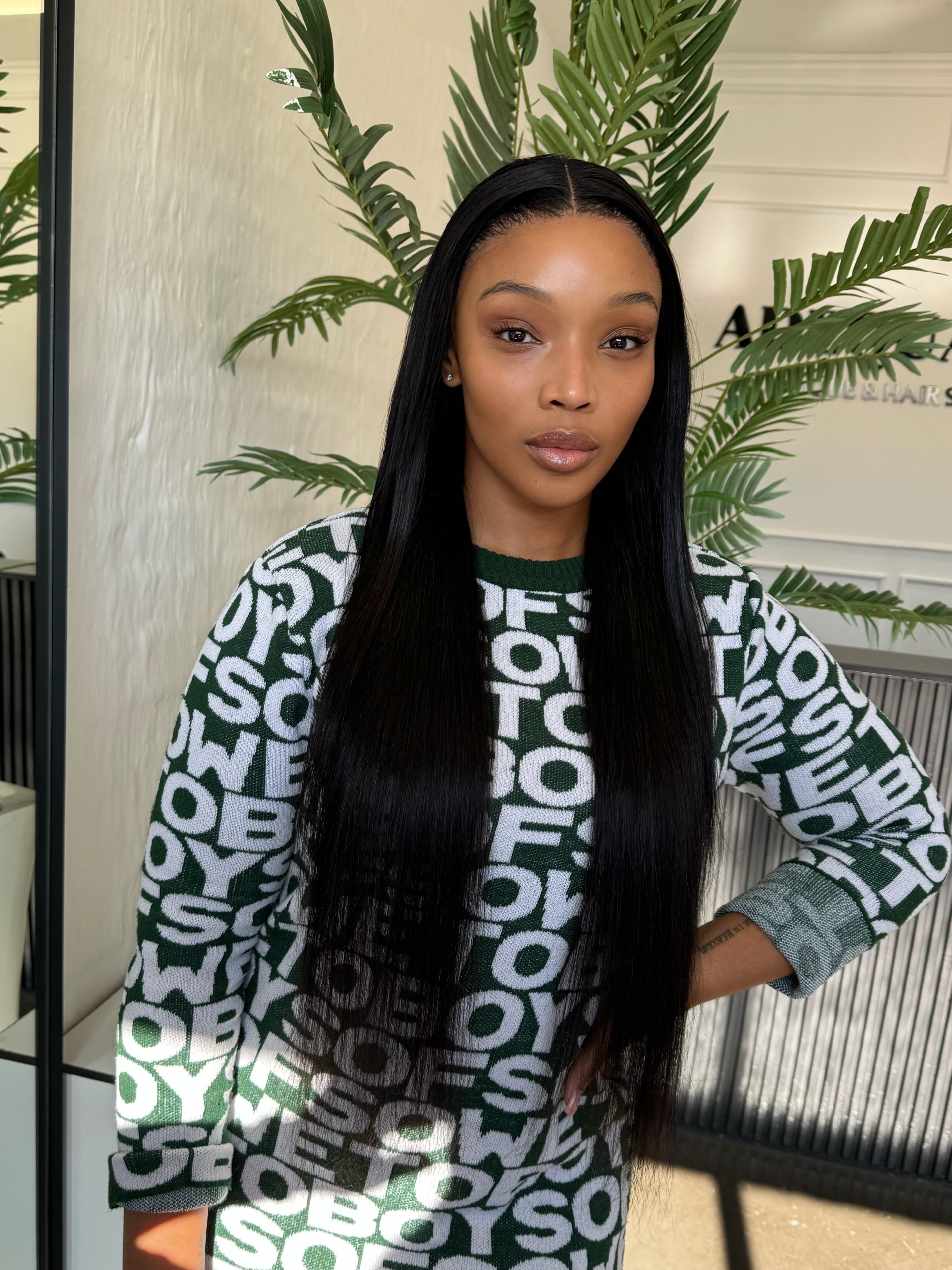 30” Straight Full-frontal - SAMPLE WIG