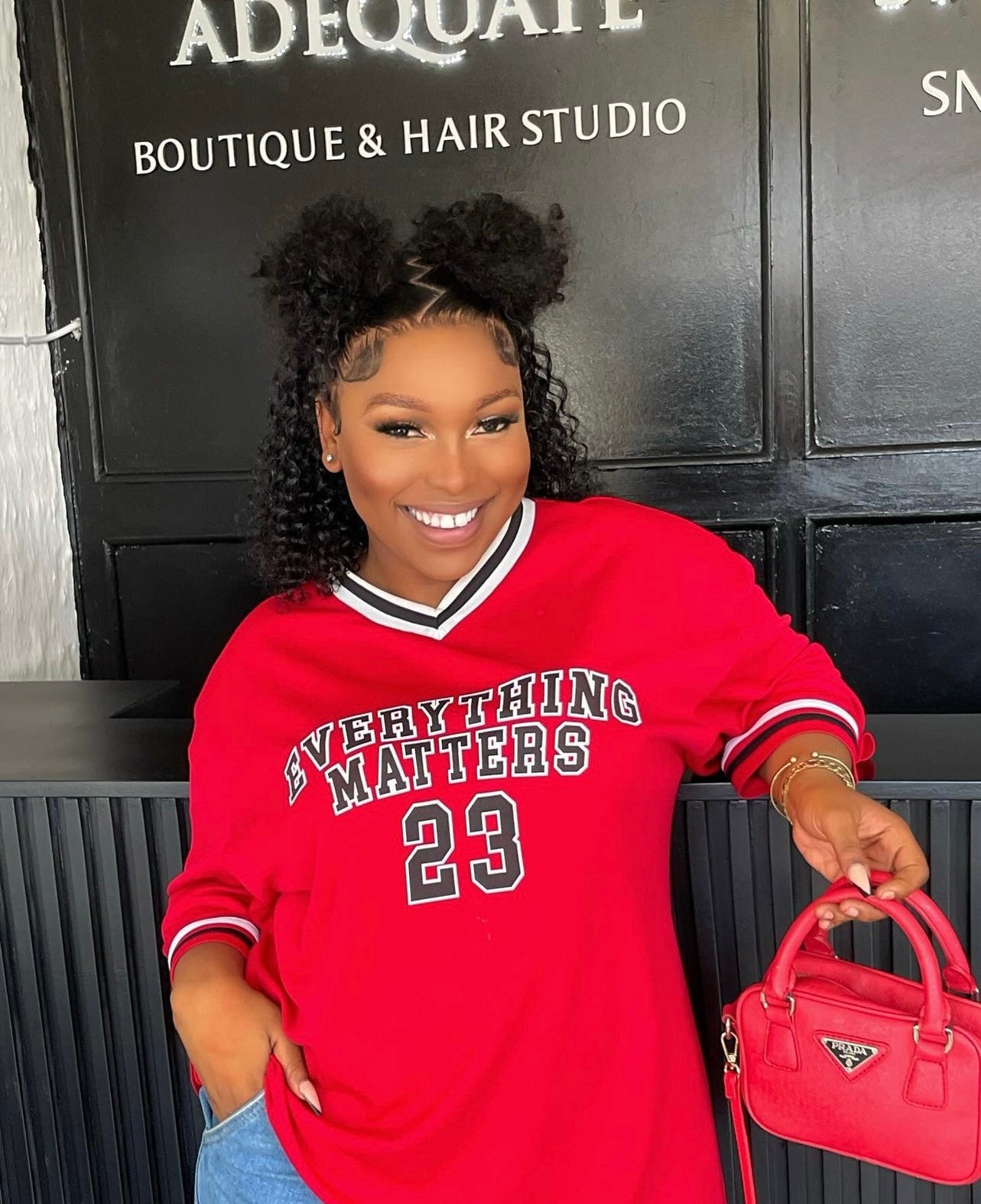 14” Double Drawn Curly Unit - SAMPLE WIG
