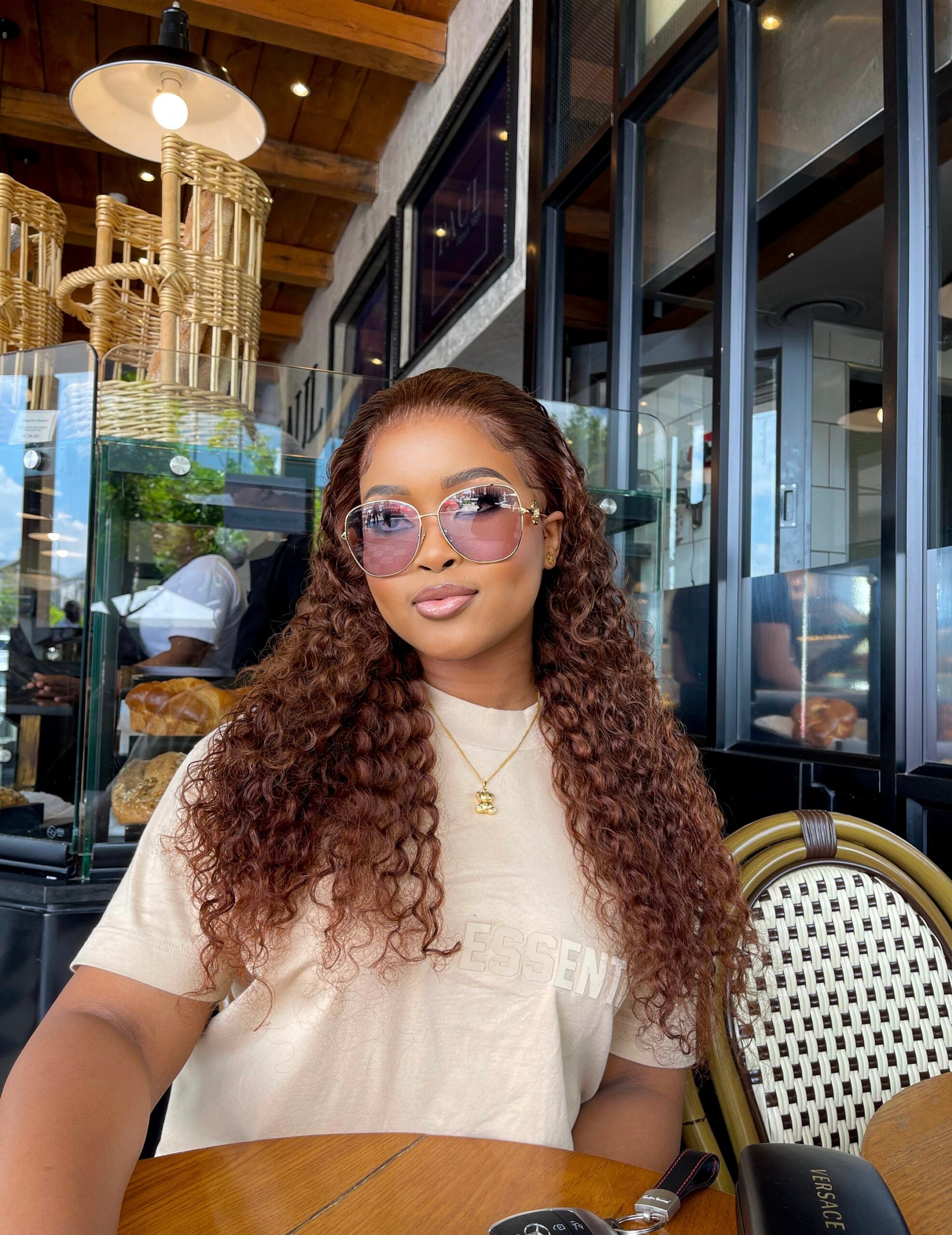 24” Cinnamon Brown Curly Unit