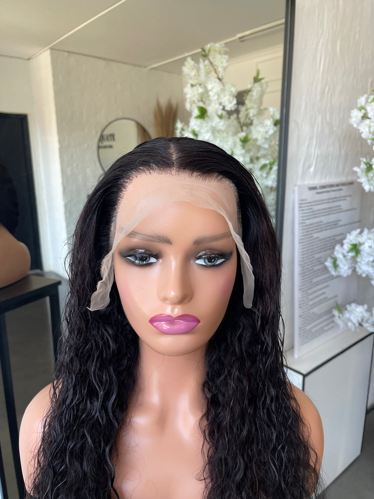 22” Curly Frontal - SAMPLE WIG