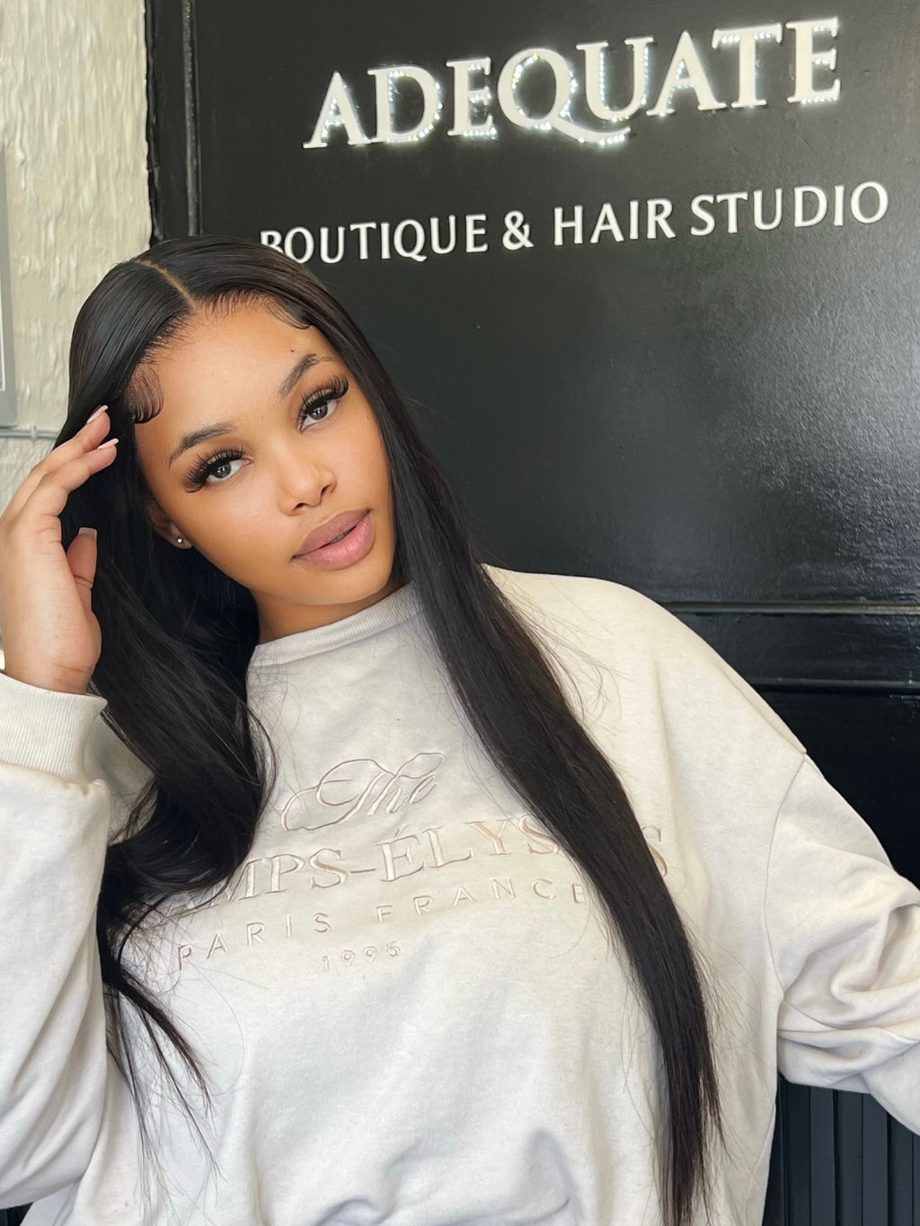 Straight 5X5 HD lace wigs