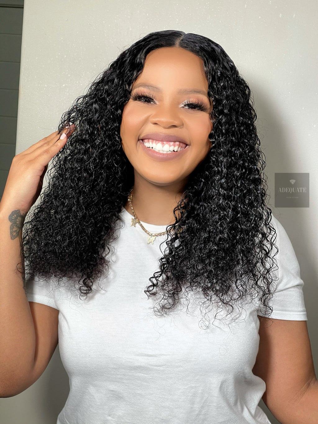 18" Water Curl Wig