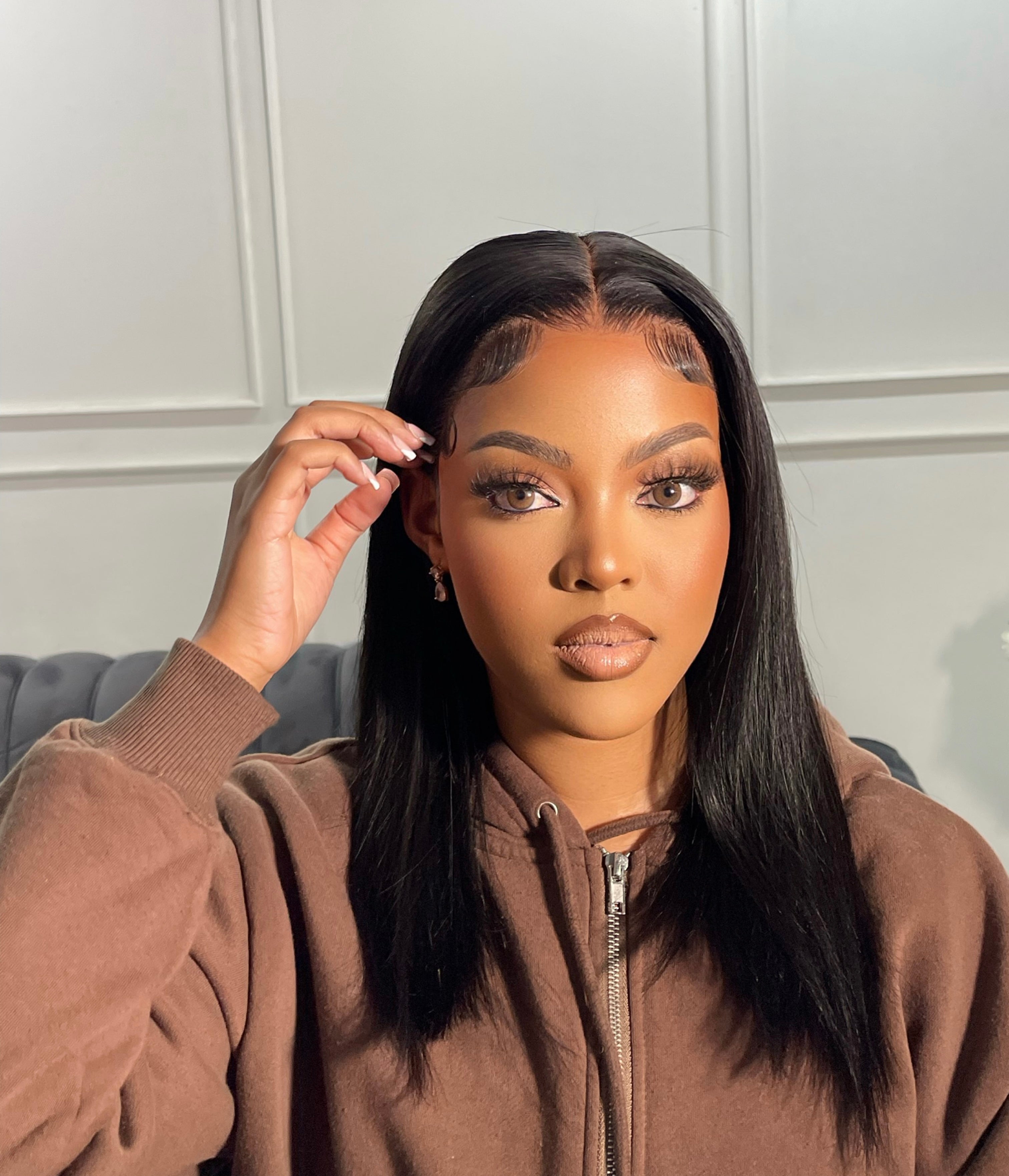 14” Double Drawn Frontal Bob