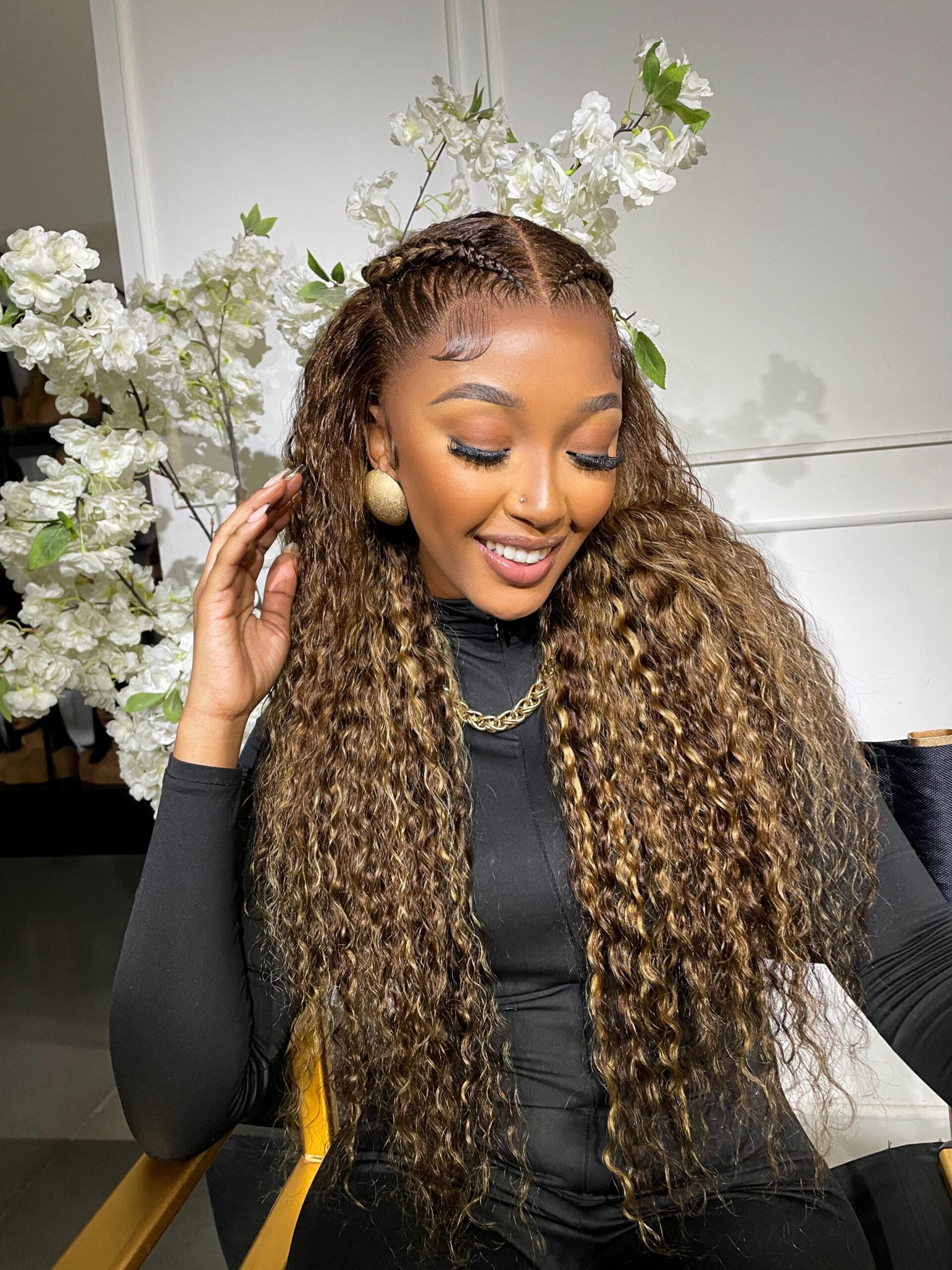 26” Curly Highlighted Unit