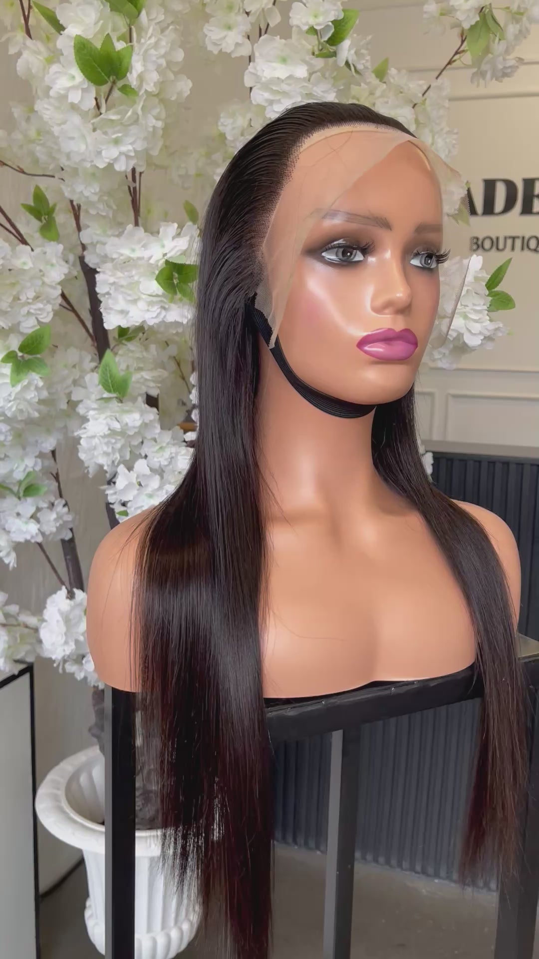 20” Straight Frontal - SAMPLE WIG