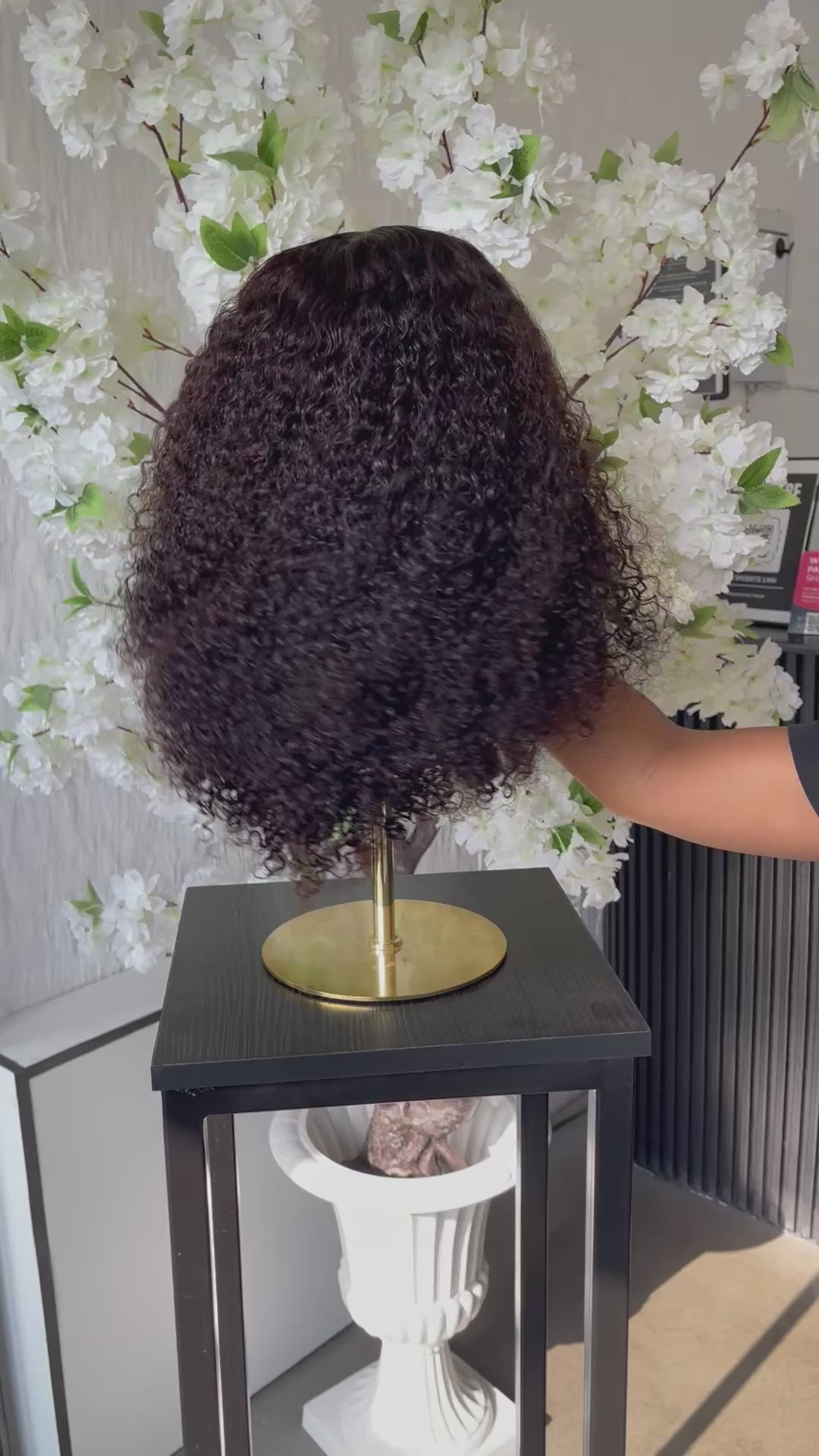 20” Natural Pissy Curly Unit