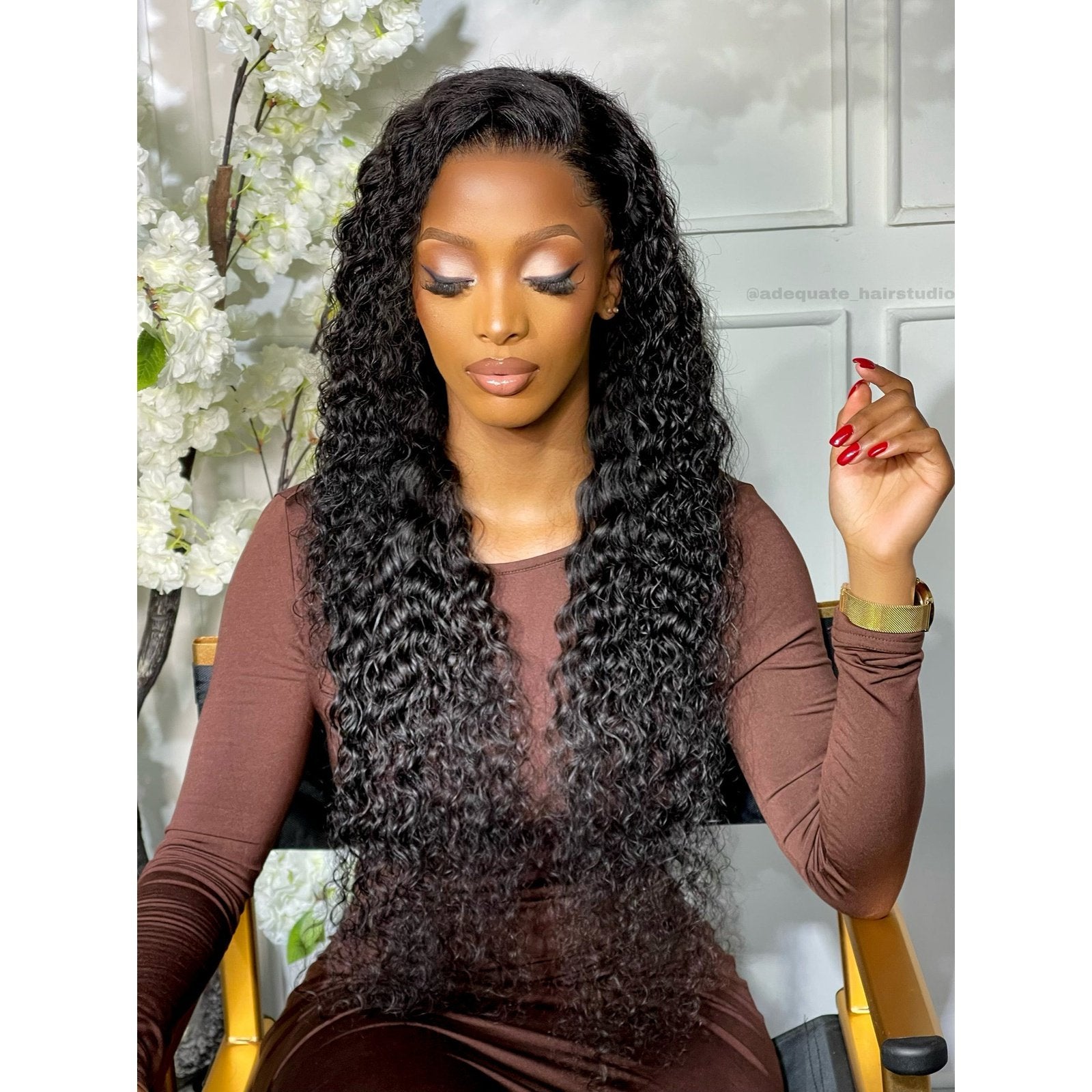 30” Deep Wave Full-frontal Wig