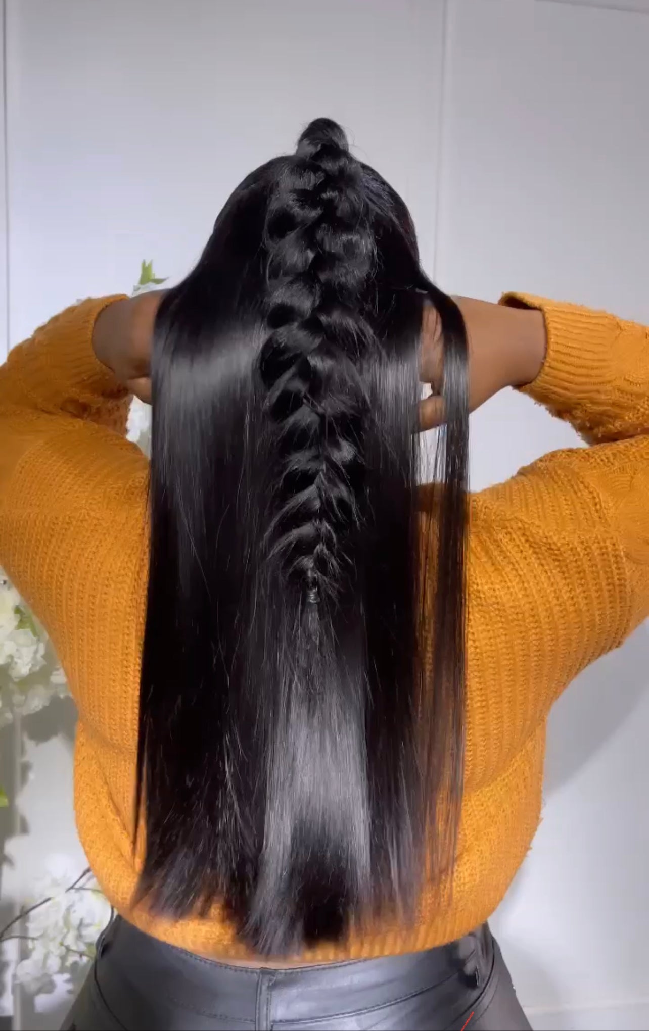 22”  Double Drawn Frontal Wig