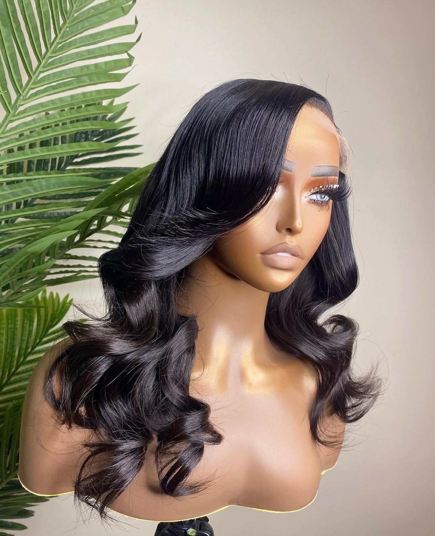 18” Straight Peruvian 5x5 Wig