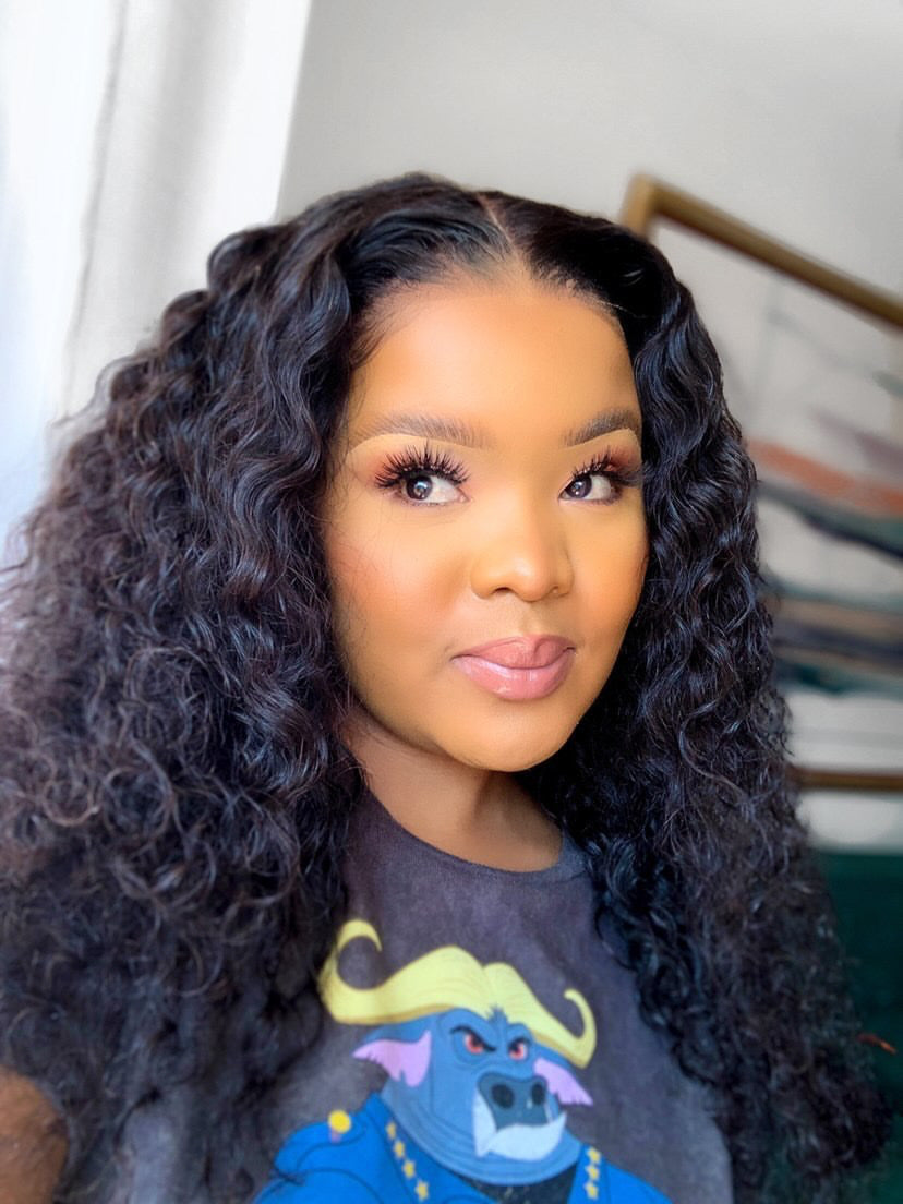 Water wave Full-frontal Wig