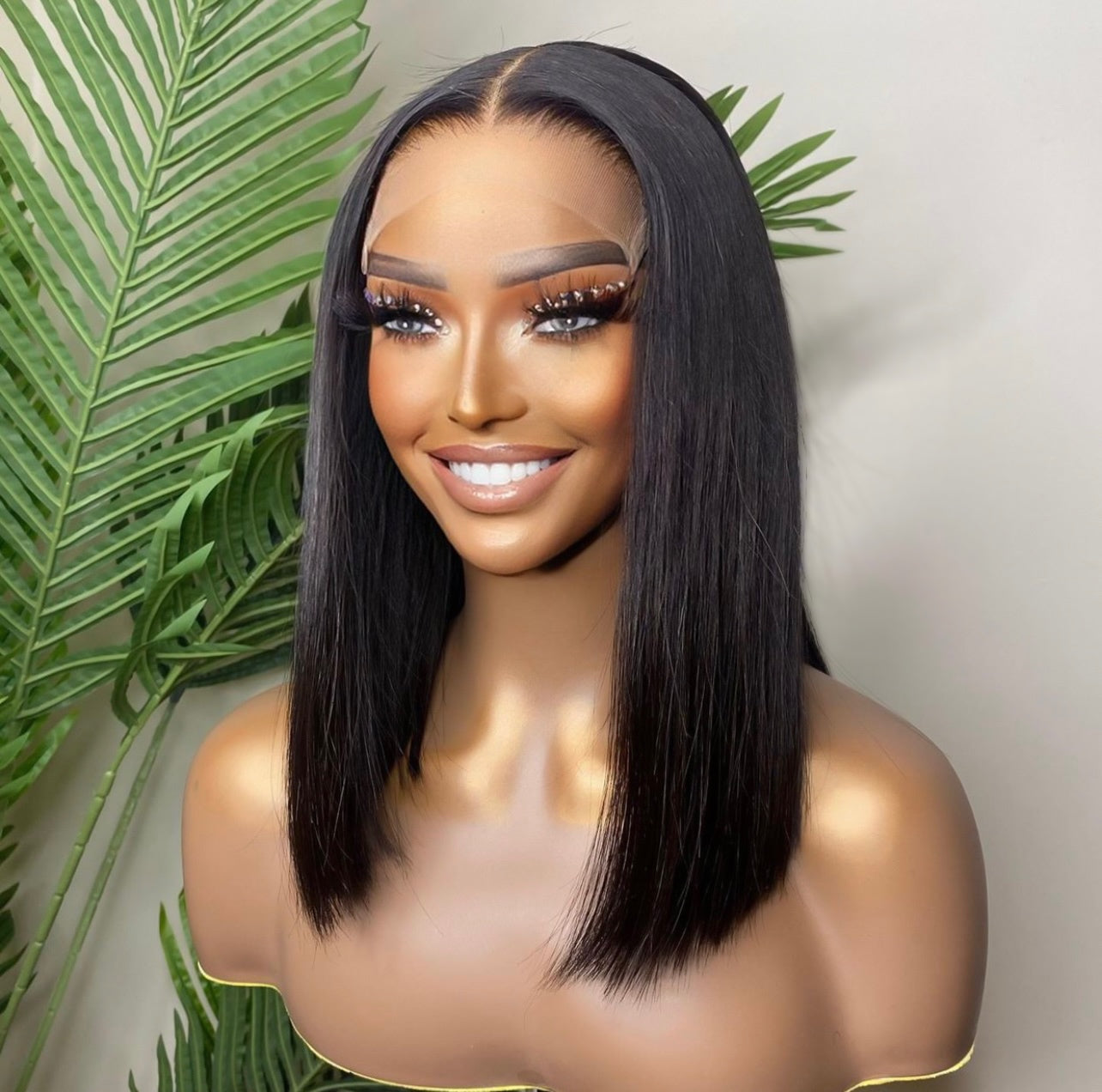 16” Straight Peruvian 5X5 Wig